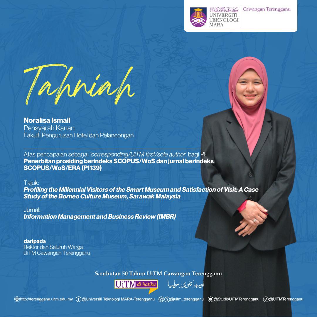 Universiti - Setinggi-Tinggi Tahniah Kepada Noralisa Ismail Pensyarah ...