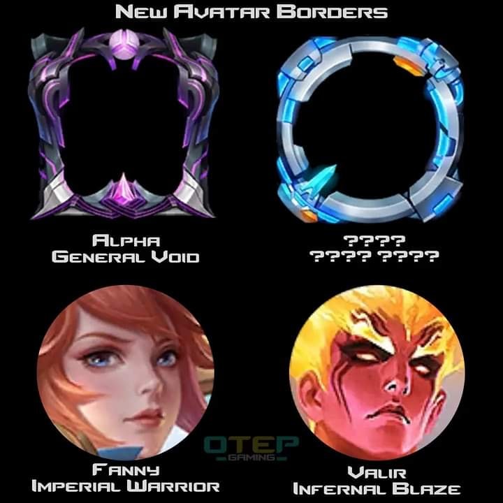 New Avatar Borders and New Skin... - Real Josa Gaming STORE | Facebook