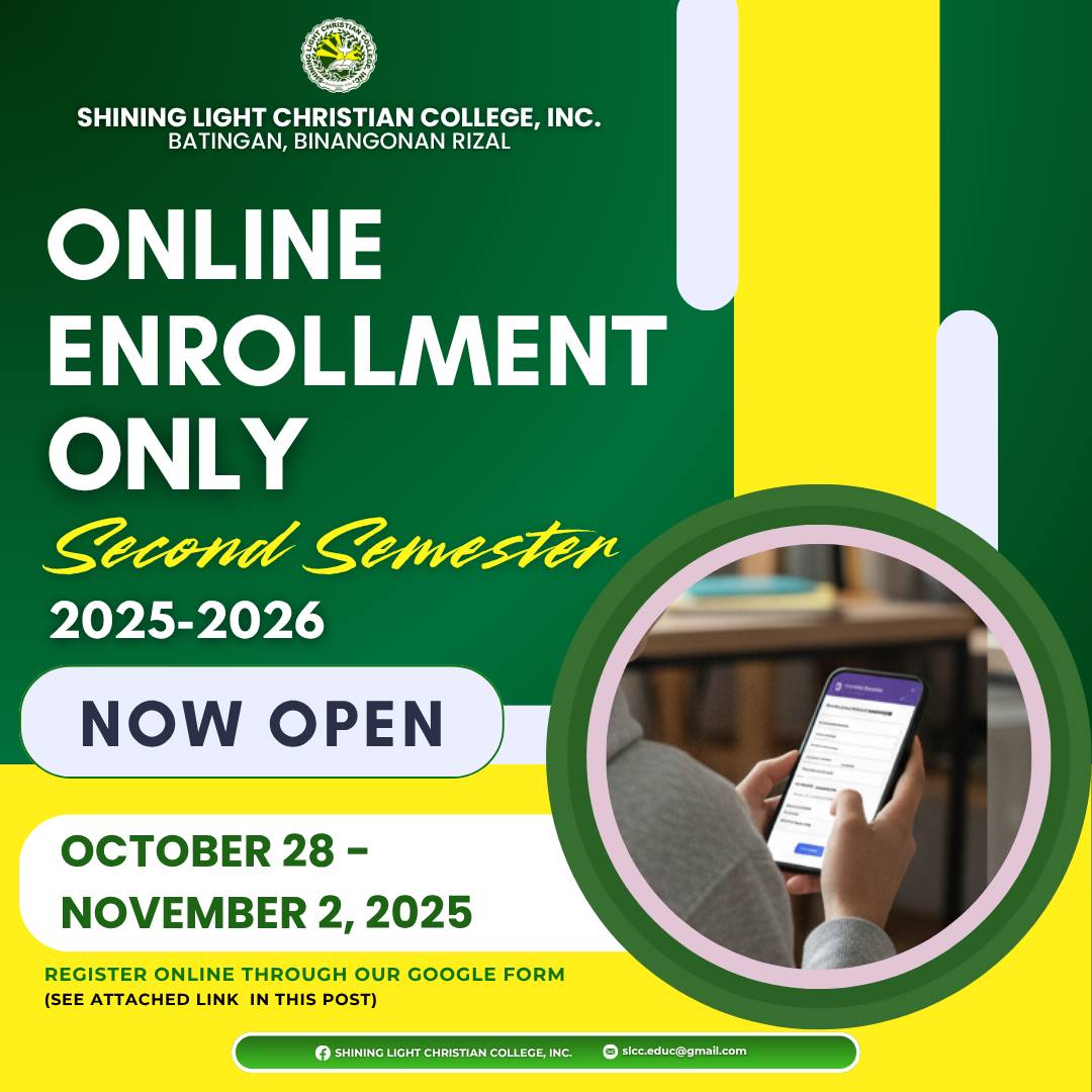 Shining Light... - Shining Light Christian College, Inc.