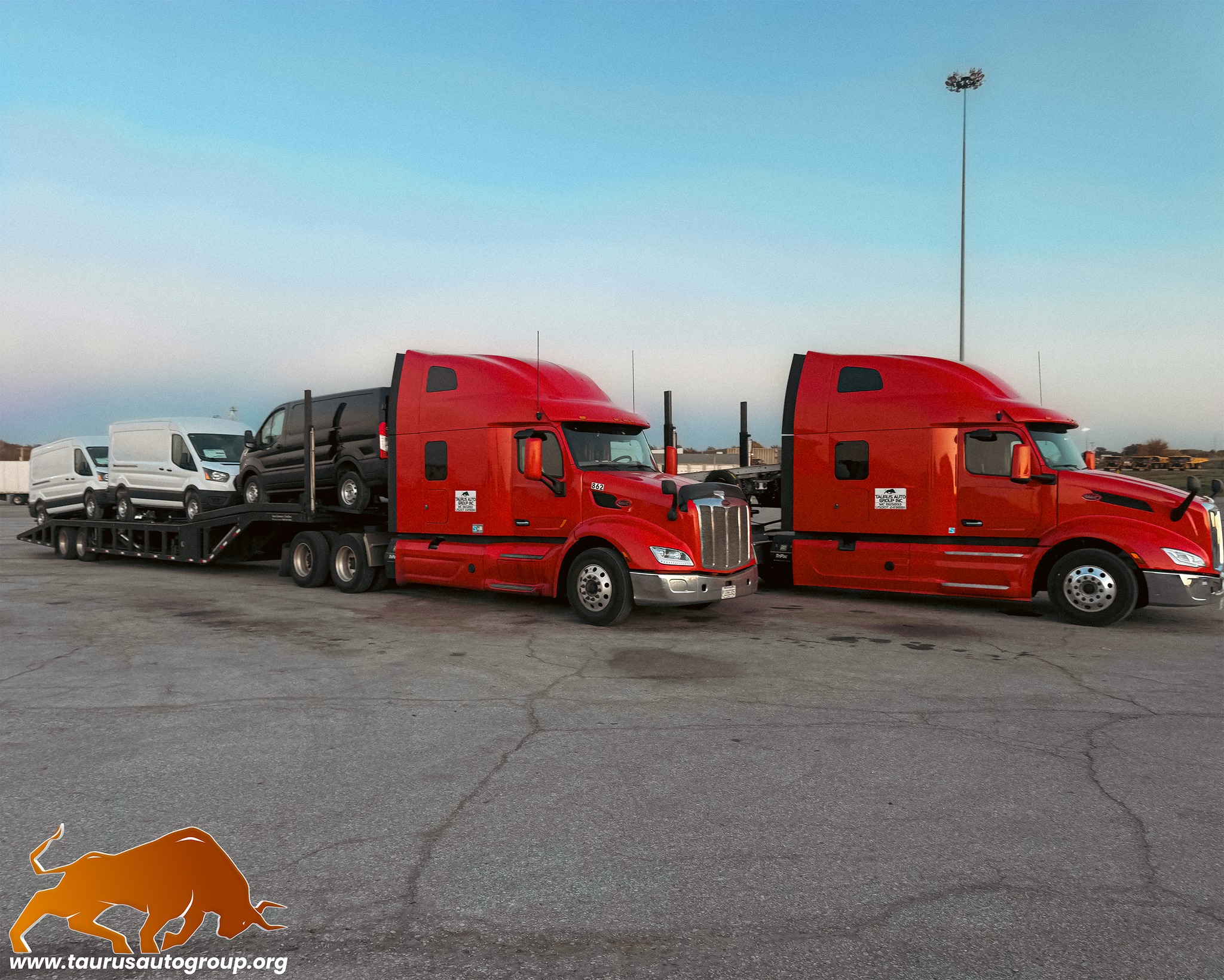 Taurus - 🚛🔴 When pickup turns into a red carpet moment. 🐂Two Taurus ...