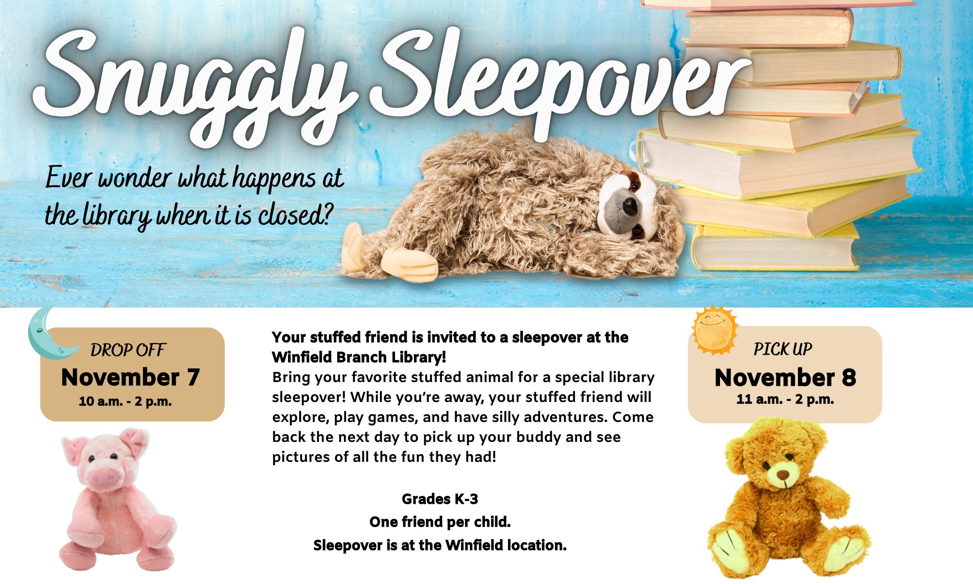 Your favorite stuffed animal is... - Crown Point Library | Facebook