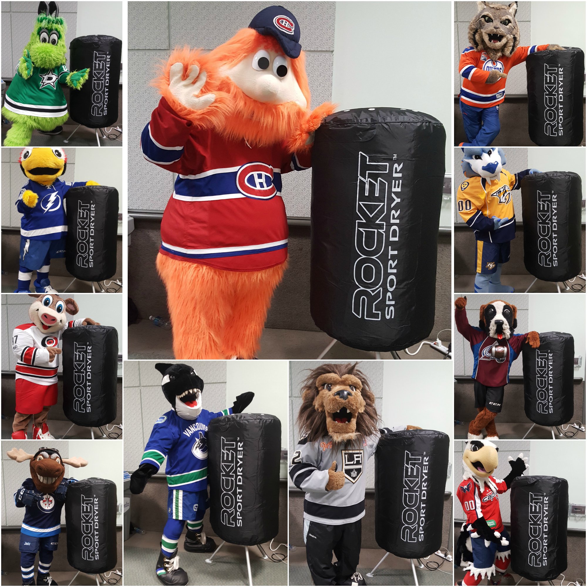 Rocket - Good Luck to all the NHL mascots as the new season begins. NHL ...