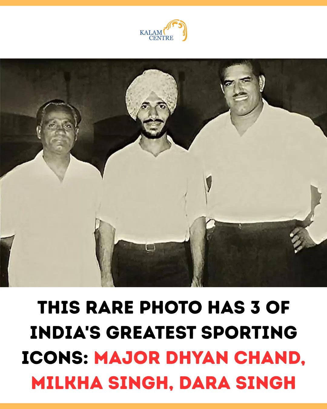 Dr. - This rare photograph brings together three legends—hockey wizard ...