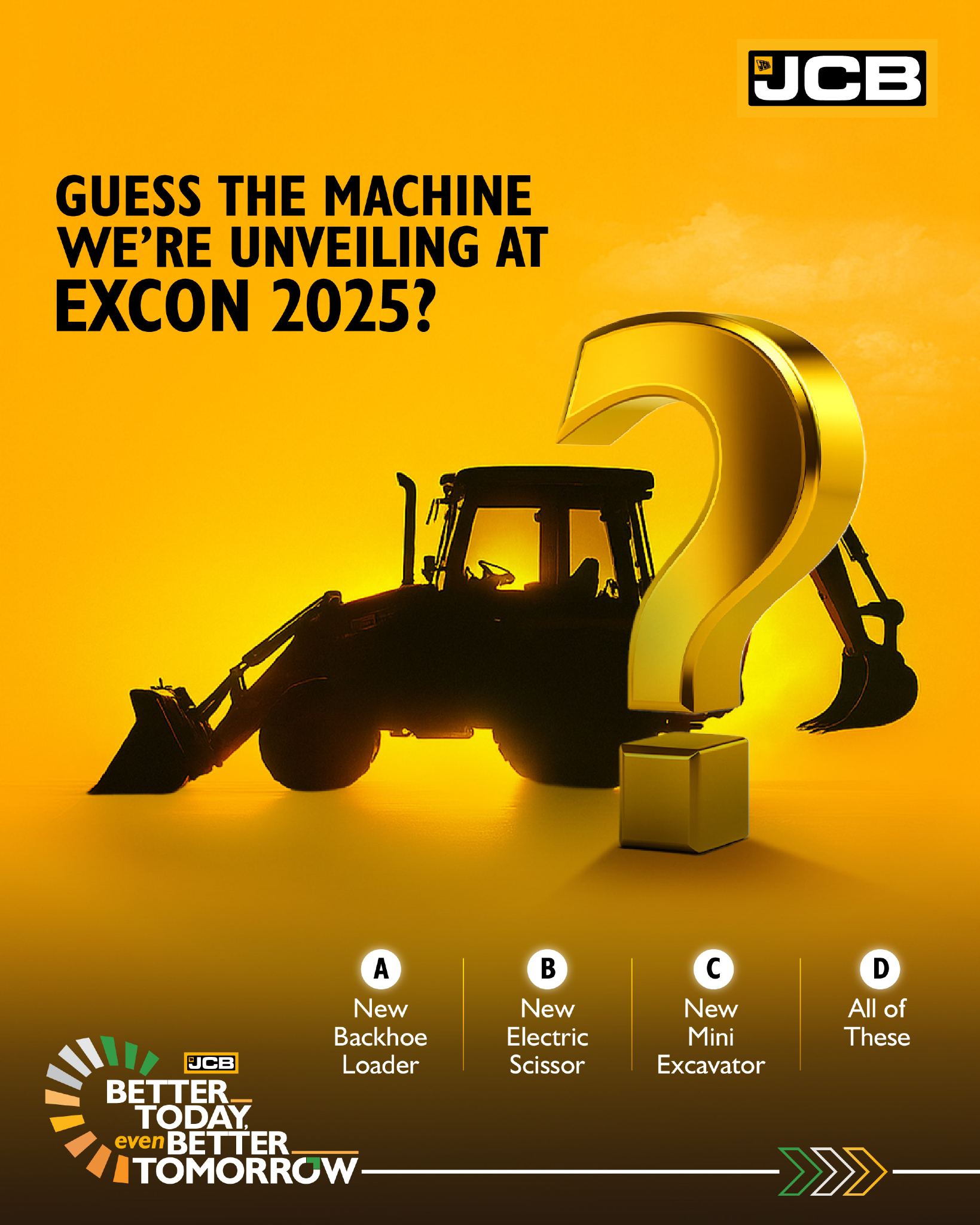 JCB - Something big is gearing up for EXCON 2025. Can you... | Facebook