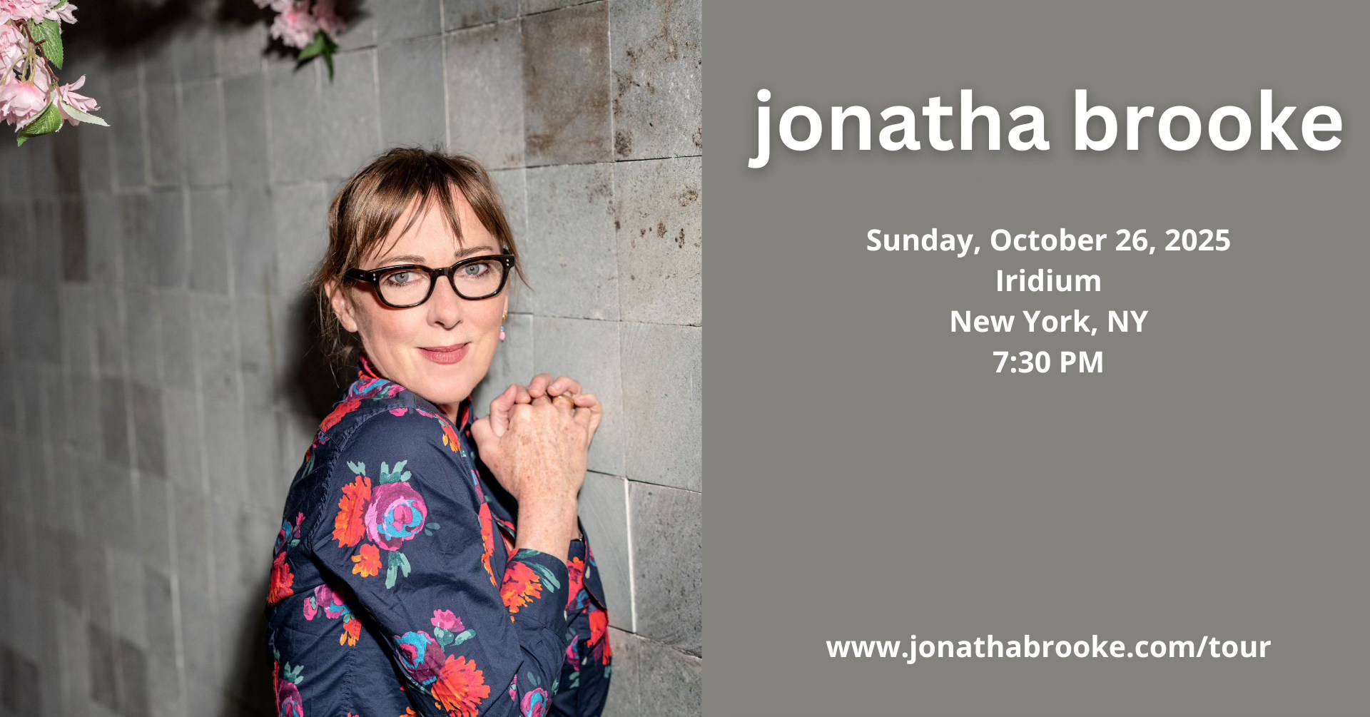 Jonatha Brooke - Don’t forget - Sean and I are live-streaming tonight ...