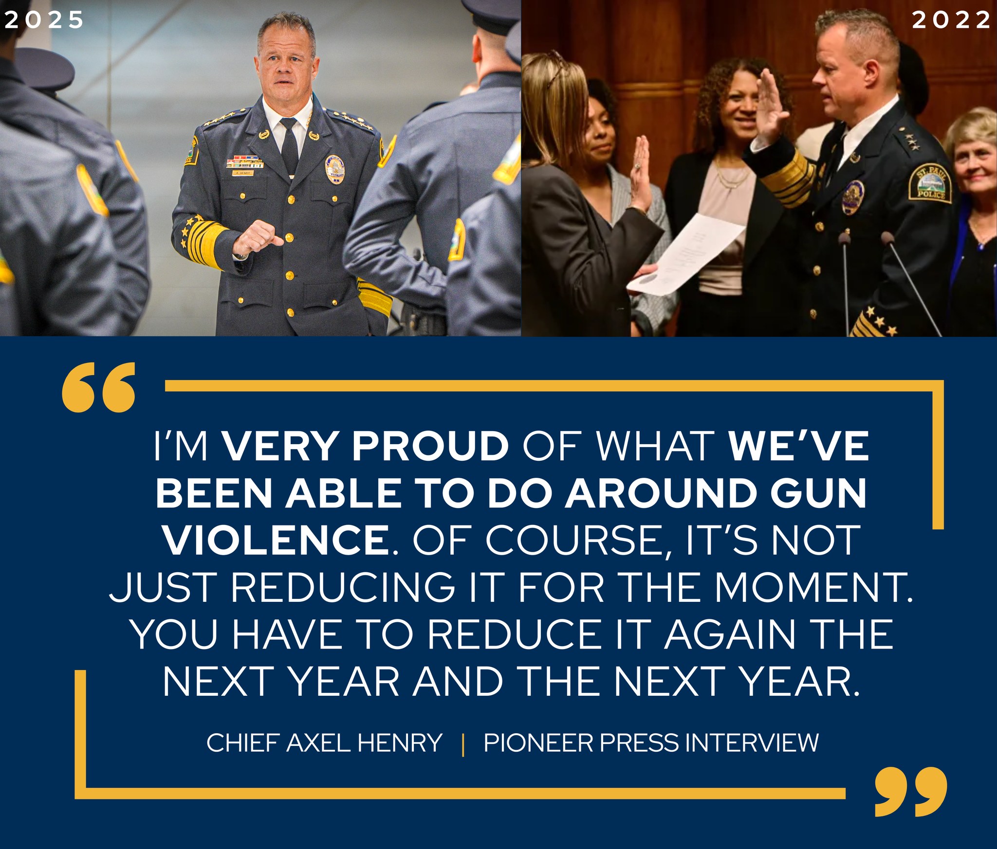 Saint - This month marks three years since Axel Henry was sworn in as ...