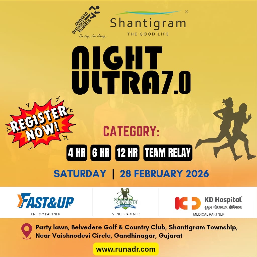 Hello Runners, We are excited... - Amdavad Distance Runners | Facebook