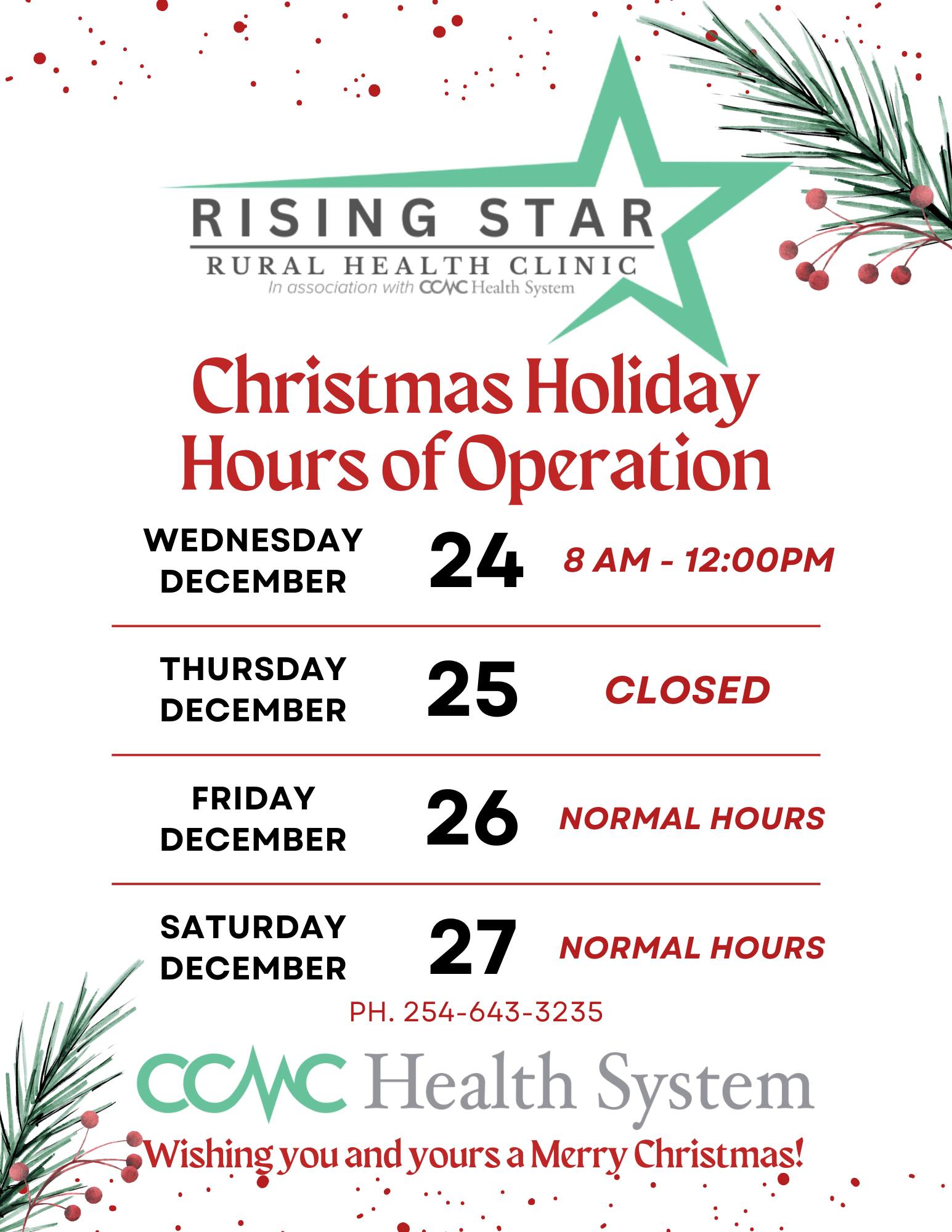 Rising Star Rural Health Clinic | Rising Star TX