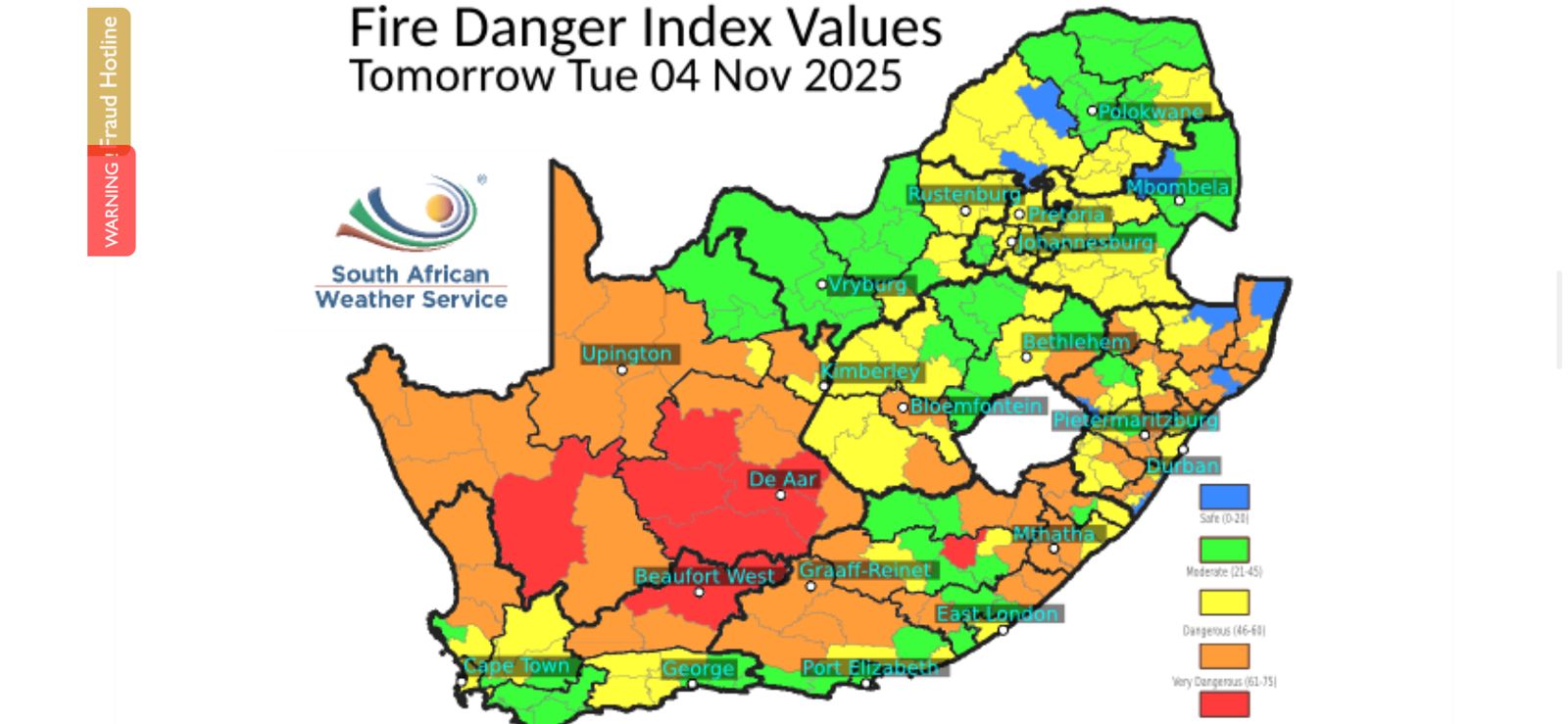 Platinum Bushvelder - Thabazimbi weather | Facebook