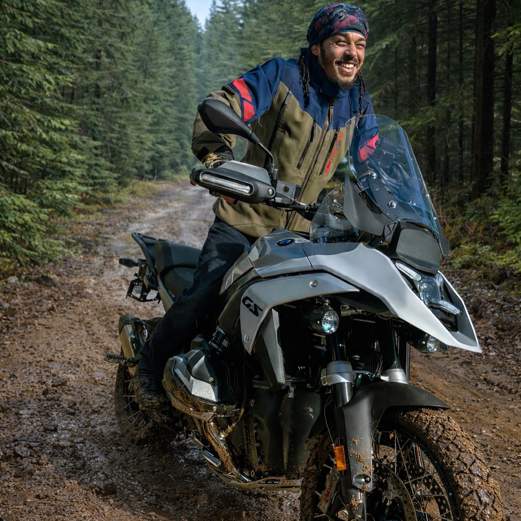 Our GS Namib Gore-Tex jacket and pant set by BMW is on sale for 35
