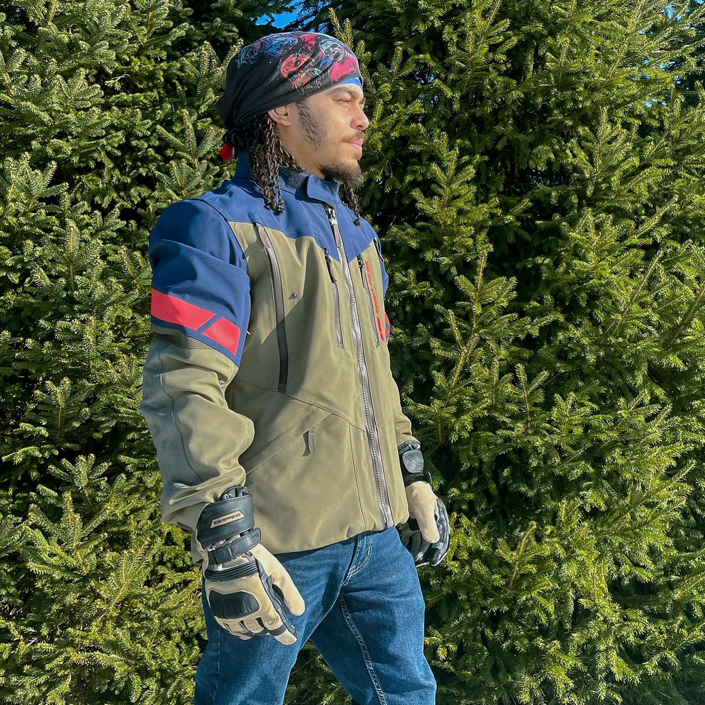 Our GS Namib Gore-Tex jacket and pant set by BMW is on sale for 35