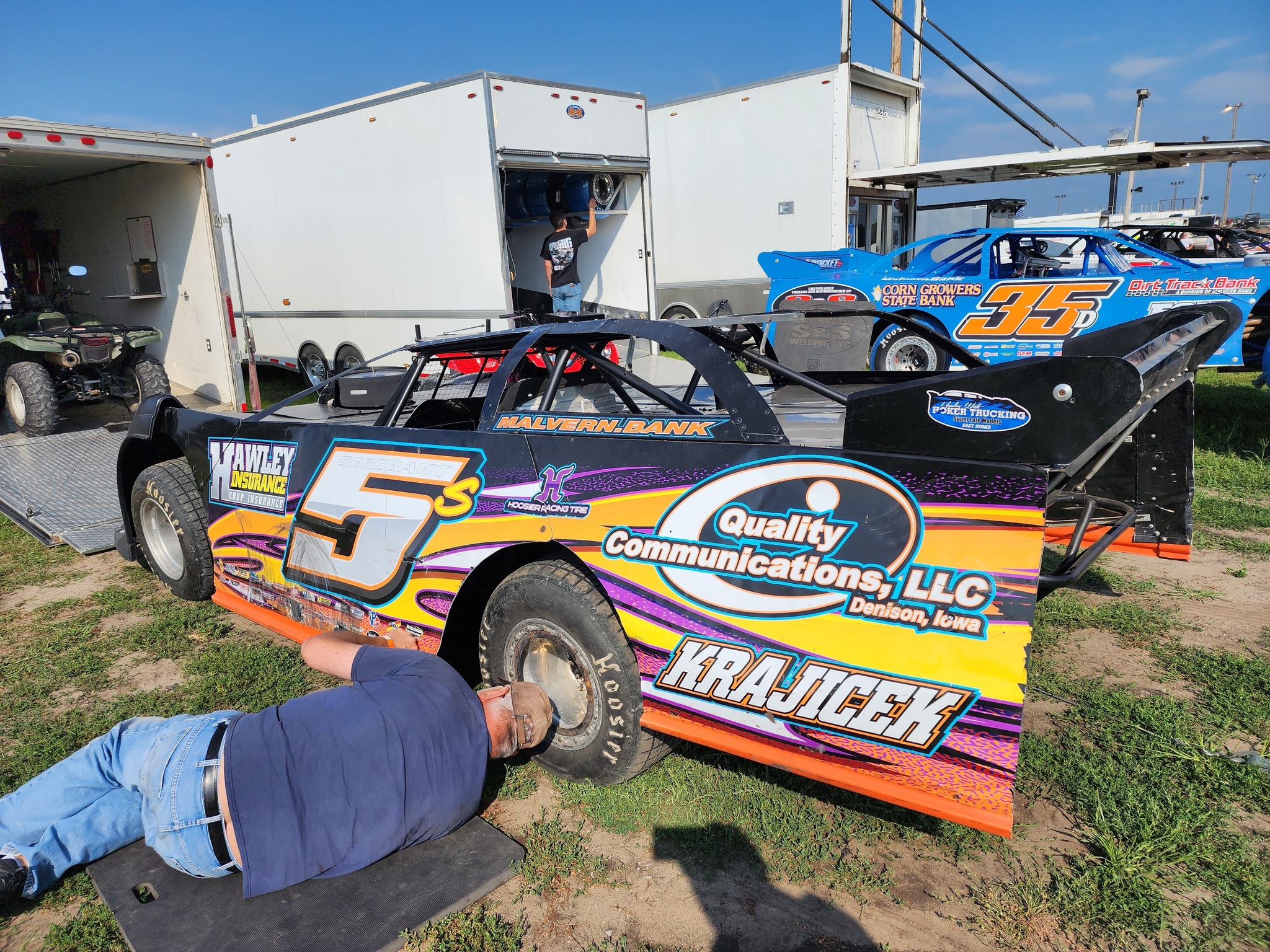 Winning the heat race was the... - Kyle Berck Motorsports | Facebook
