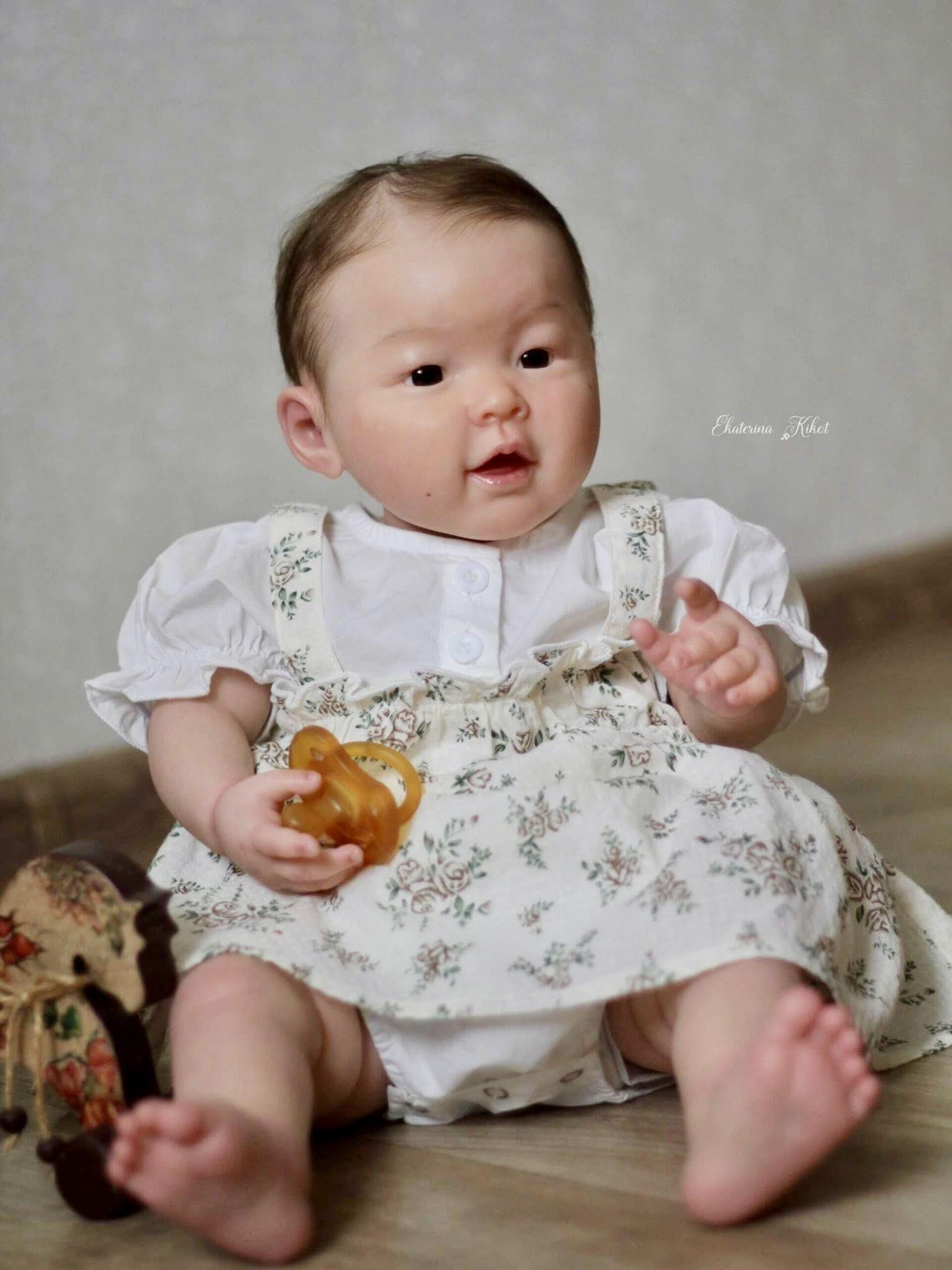Adorable Baby Mei Lien reborned by Ekaterina Kikot. Here are lots