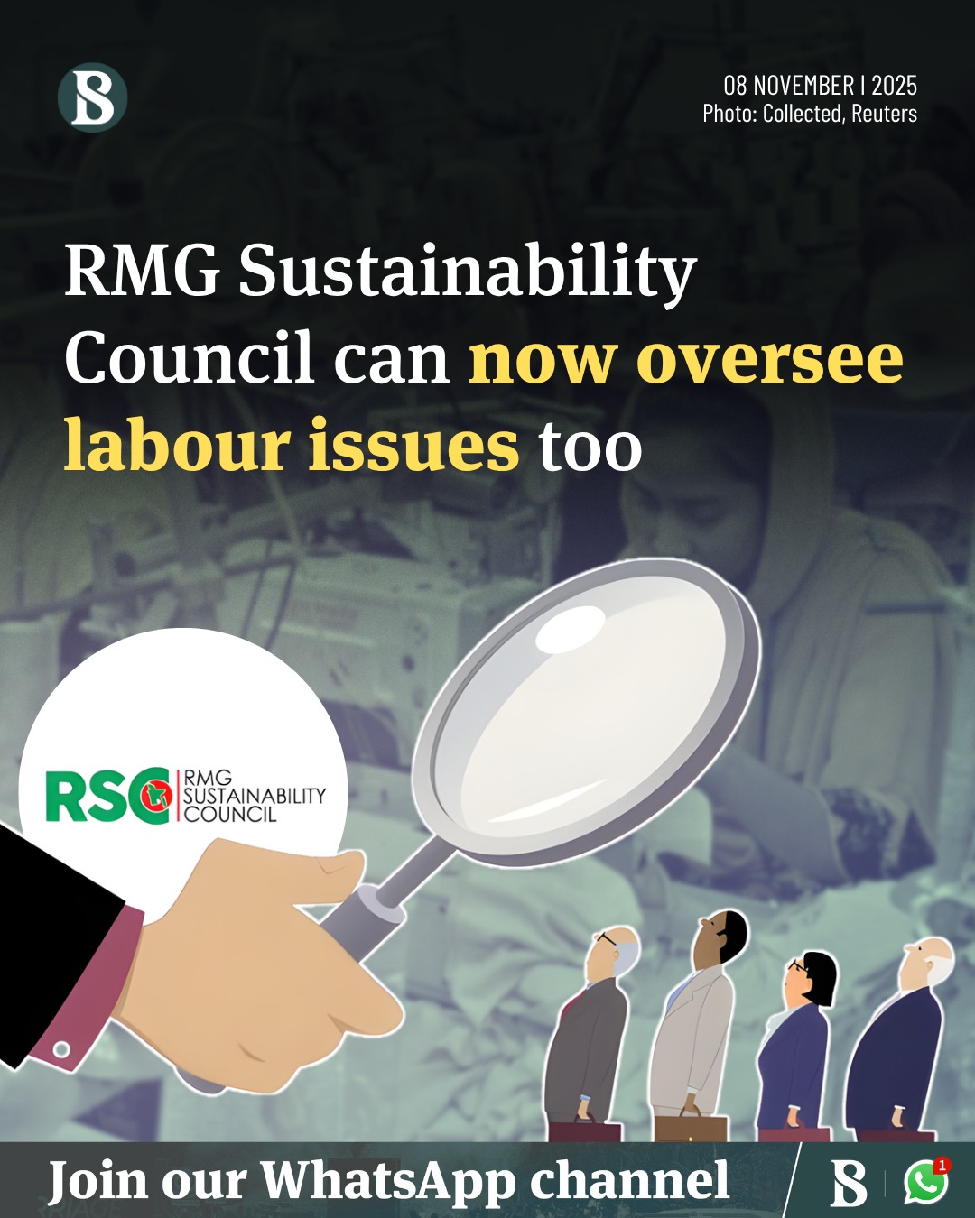 The RMG Sustainability Council... - The Business Standard | Facebook