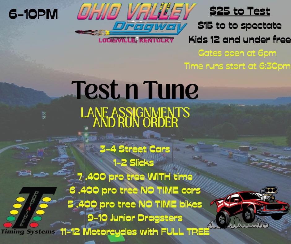 Ohio Valley Dragway* | Louisville KY