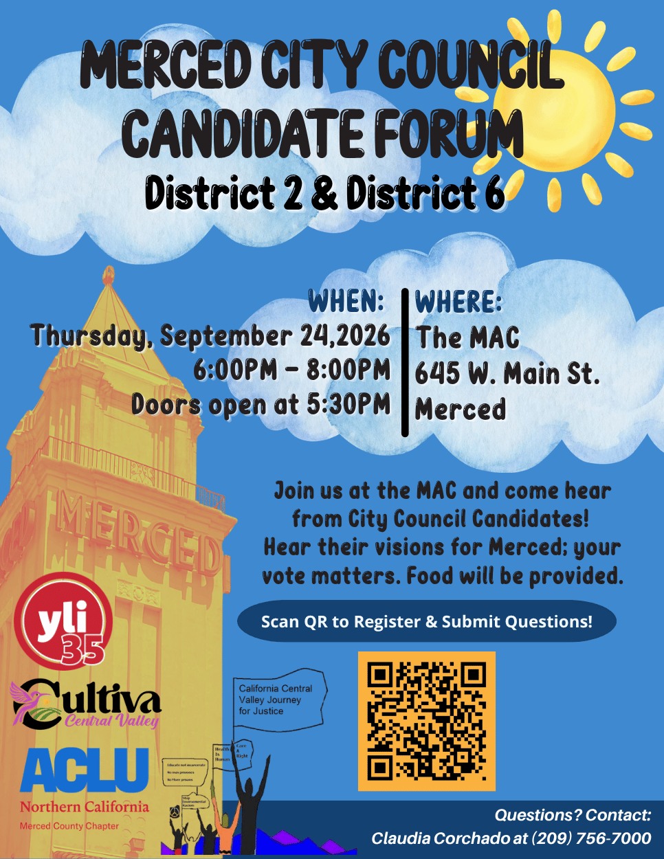 Merced City Council Candidate Forum