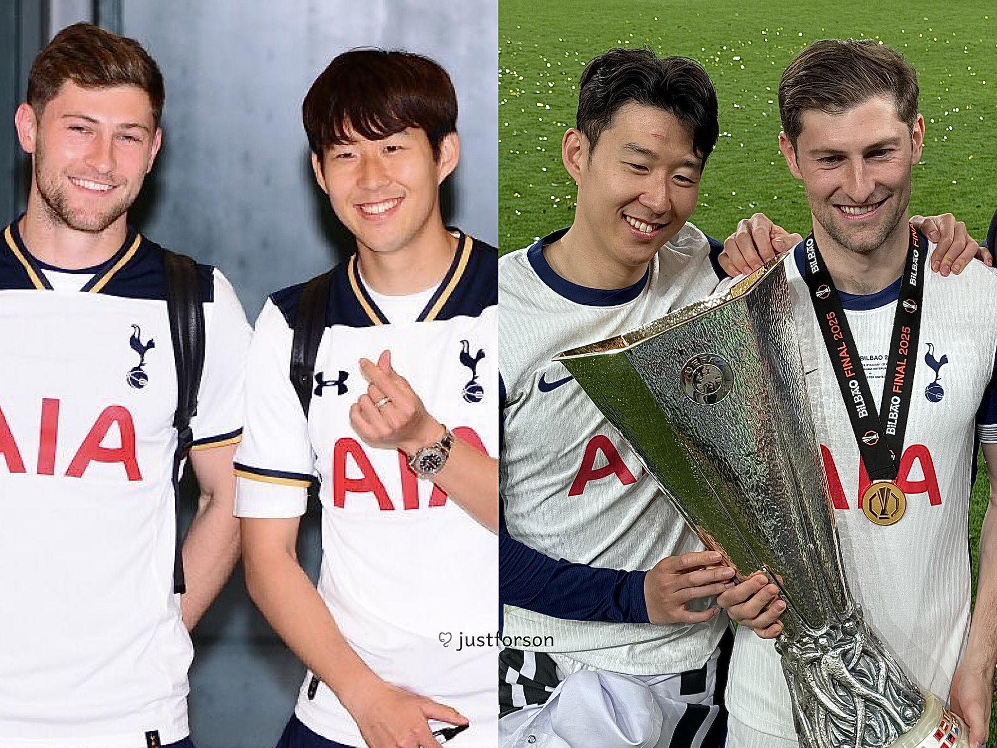 Best friends, Ben Davies and Heung Min Son finally got their 