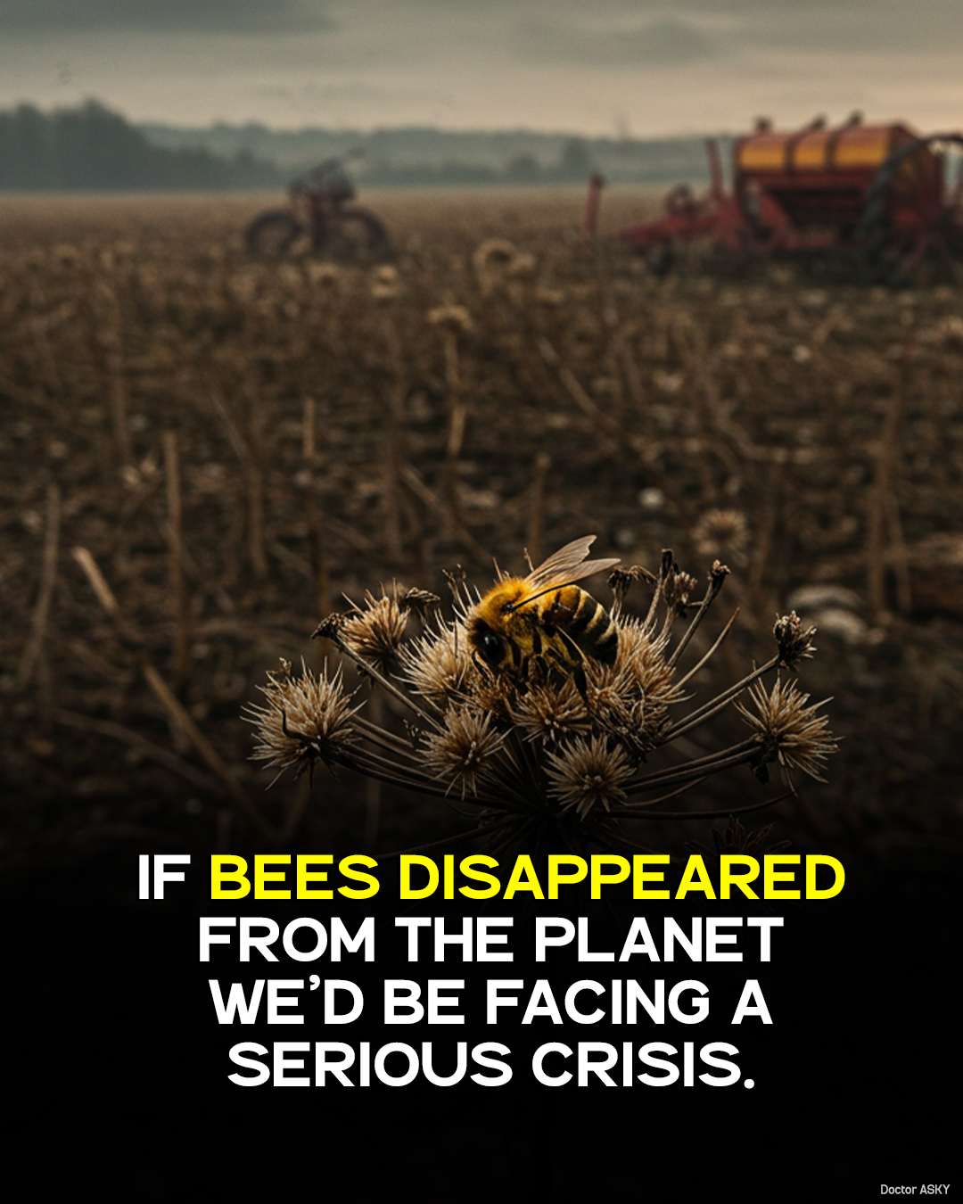 Doctor - If bees disappeared completely, the ripple effects across the ...