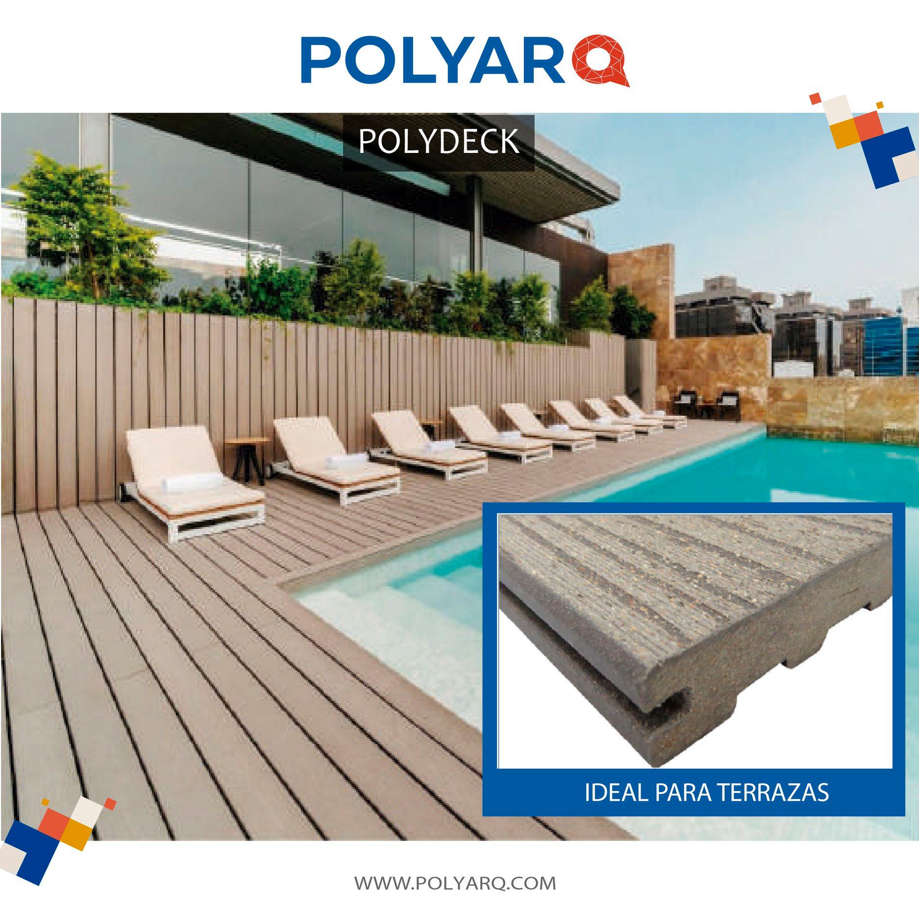 Polyarq - Polydeck, fácil y sencilla instalación...
