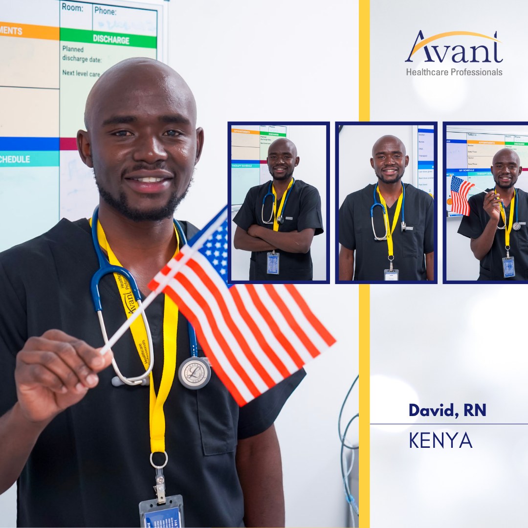 Meet David, RN! 🩺 He... - Avant Healthcare Professionals | Facebook