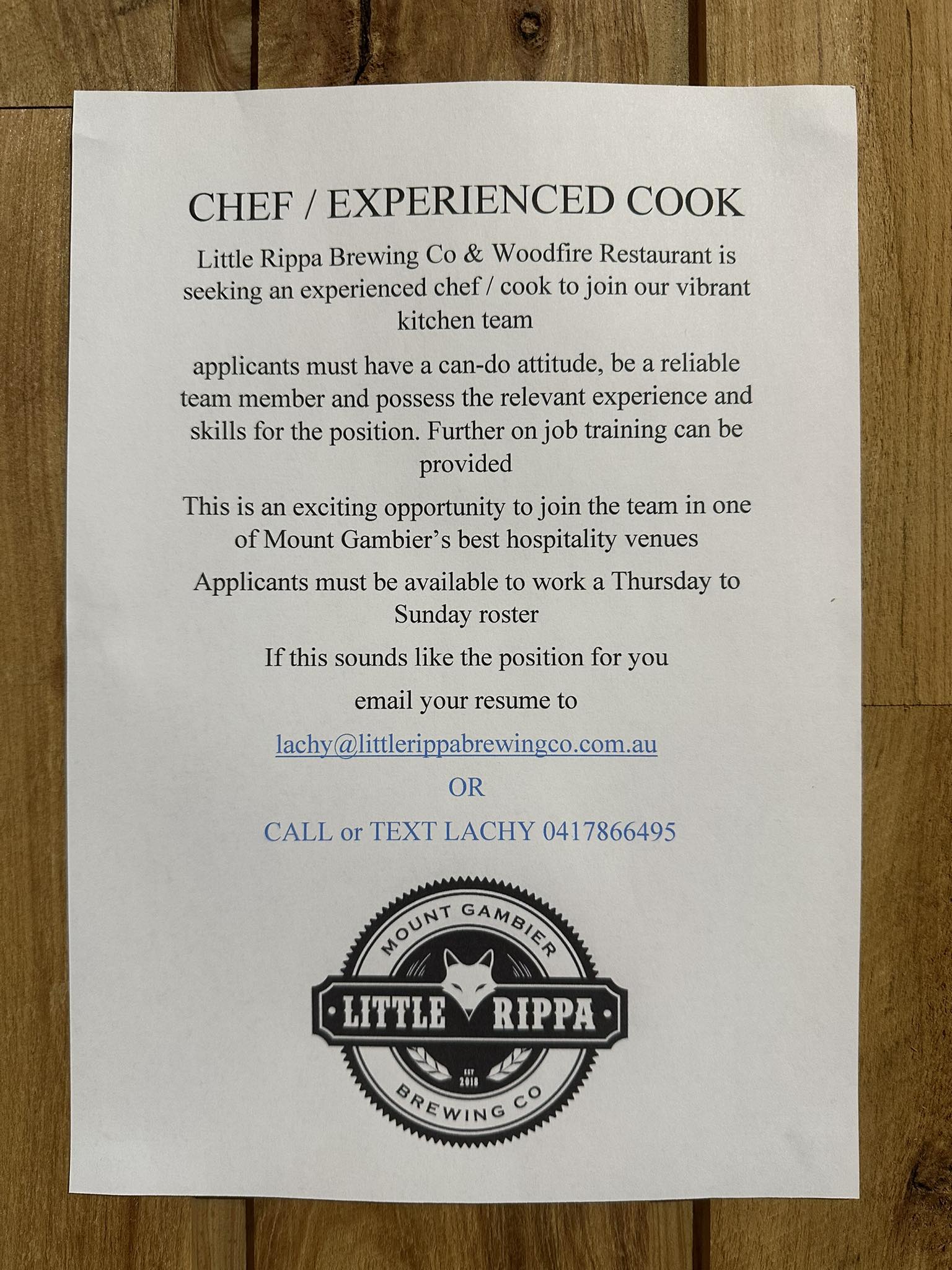 Little Rippa Brewing Co added a... - Little Rippa Brewing Co