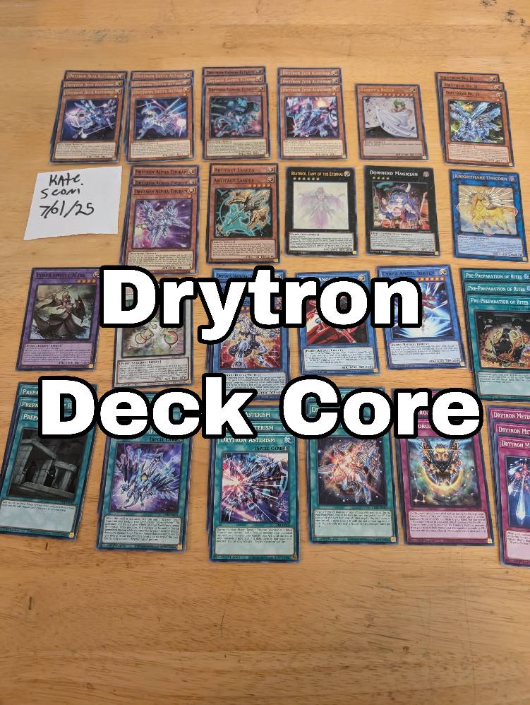 yugioh pure drytron deck Complete Custom for Yu-Gi-Oh! My Drytron Yugioh Deck Profile
