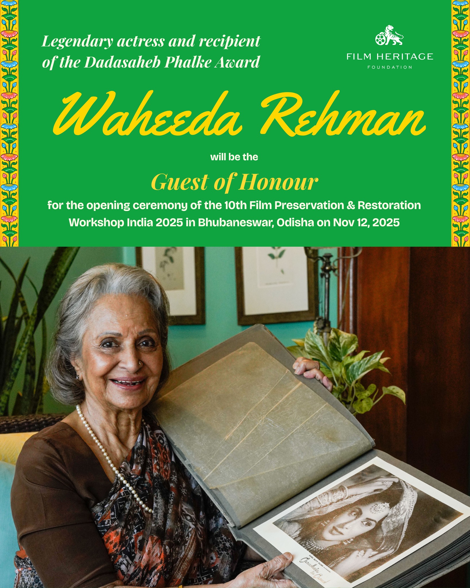 Film - FHF is delighted to share that legendary actress and recipient ...