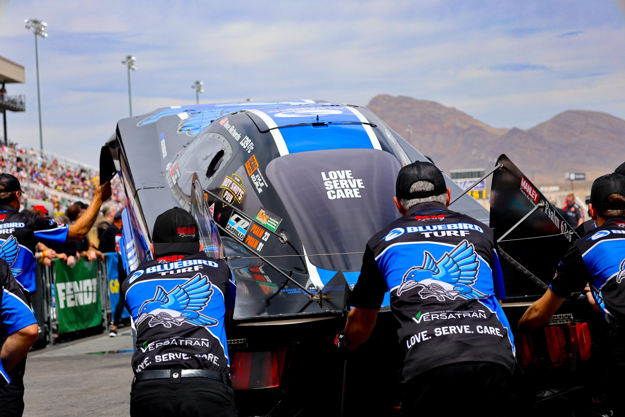 Dave - Love. Serve. Care. #SimplyTheBest SCAG Racing | BlueBird Turf ...