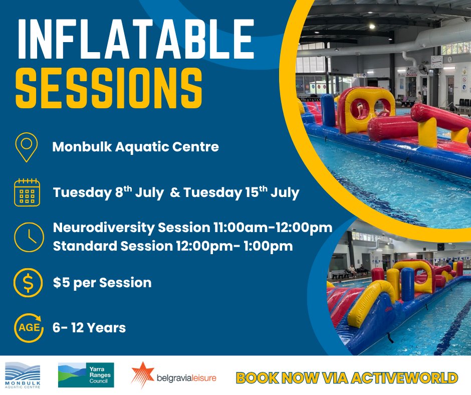 Monbulk - 🌊🎉 INFLATABLE FUN IS BACK AT MONBULK! 🏊‍♂️💥 Get ready for ...