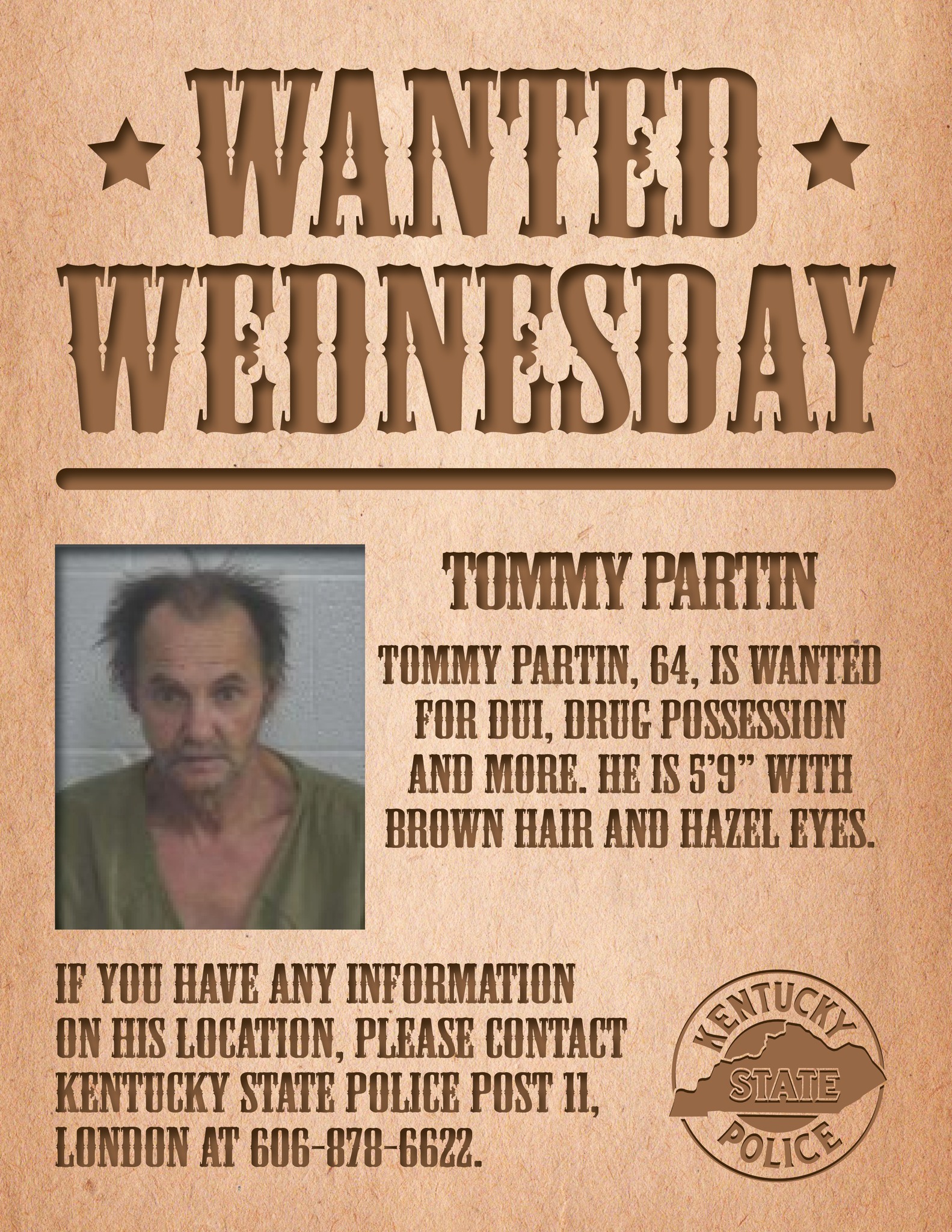 🚨SHARE🚨 KSP is looking for Brian Burnett. He is wanted for