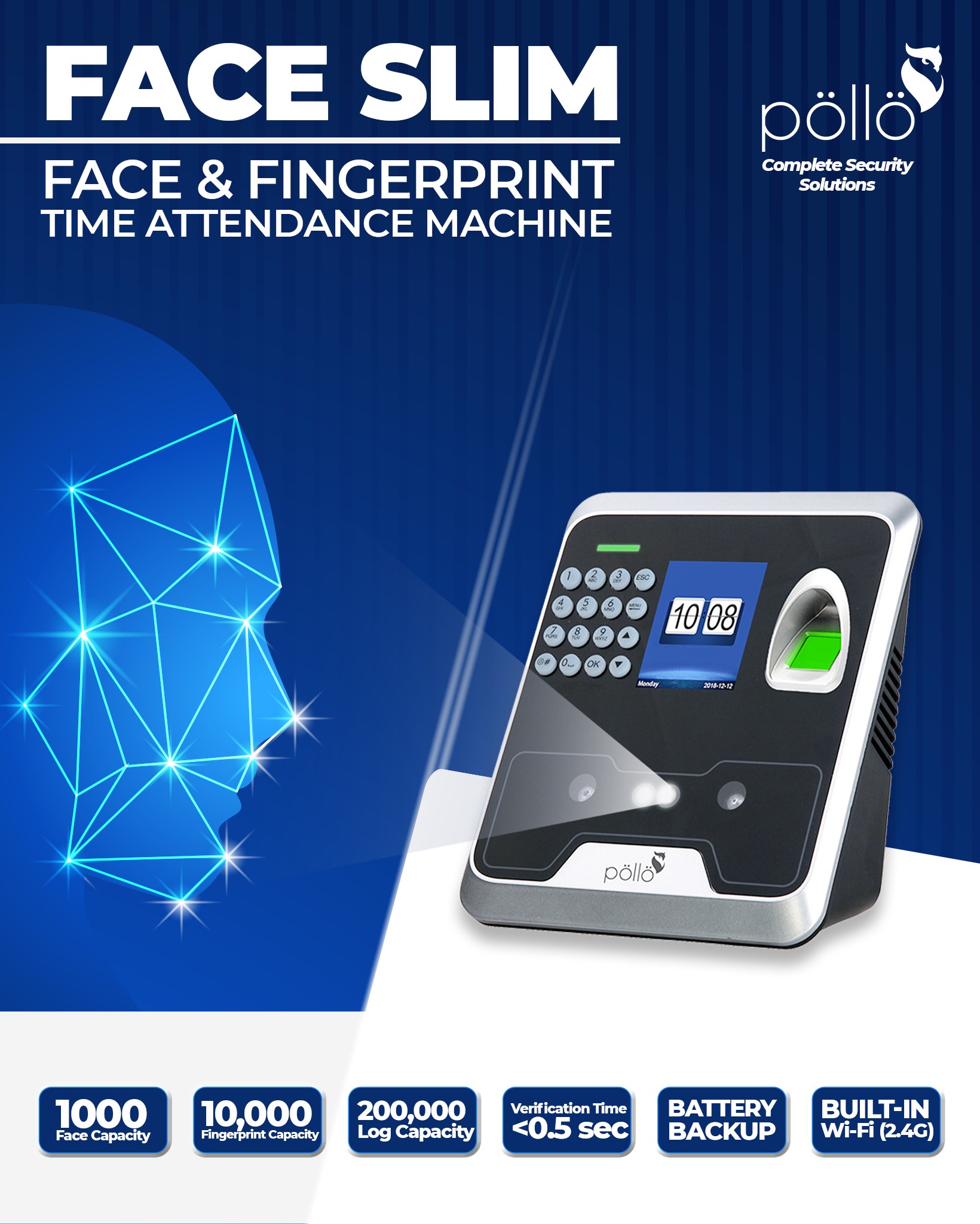 Pollo Pakistan - Meet the Pollo Face Slim – a smart, sleek... | Facebook