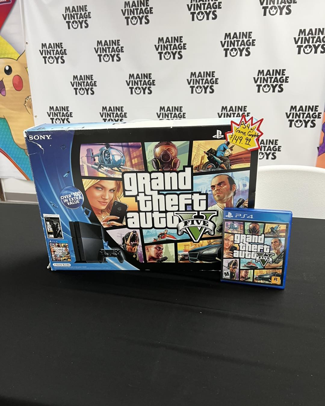 Jeu Grand Theft Auto V – Édition Premium – PS4 – Version FR – Occasion Très Bon état