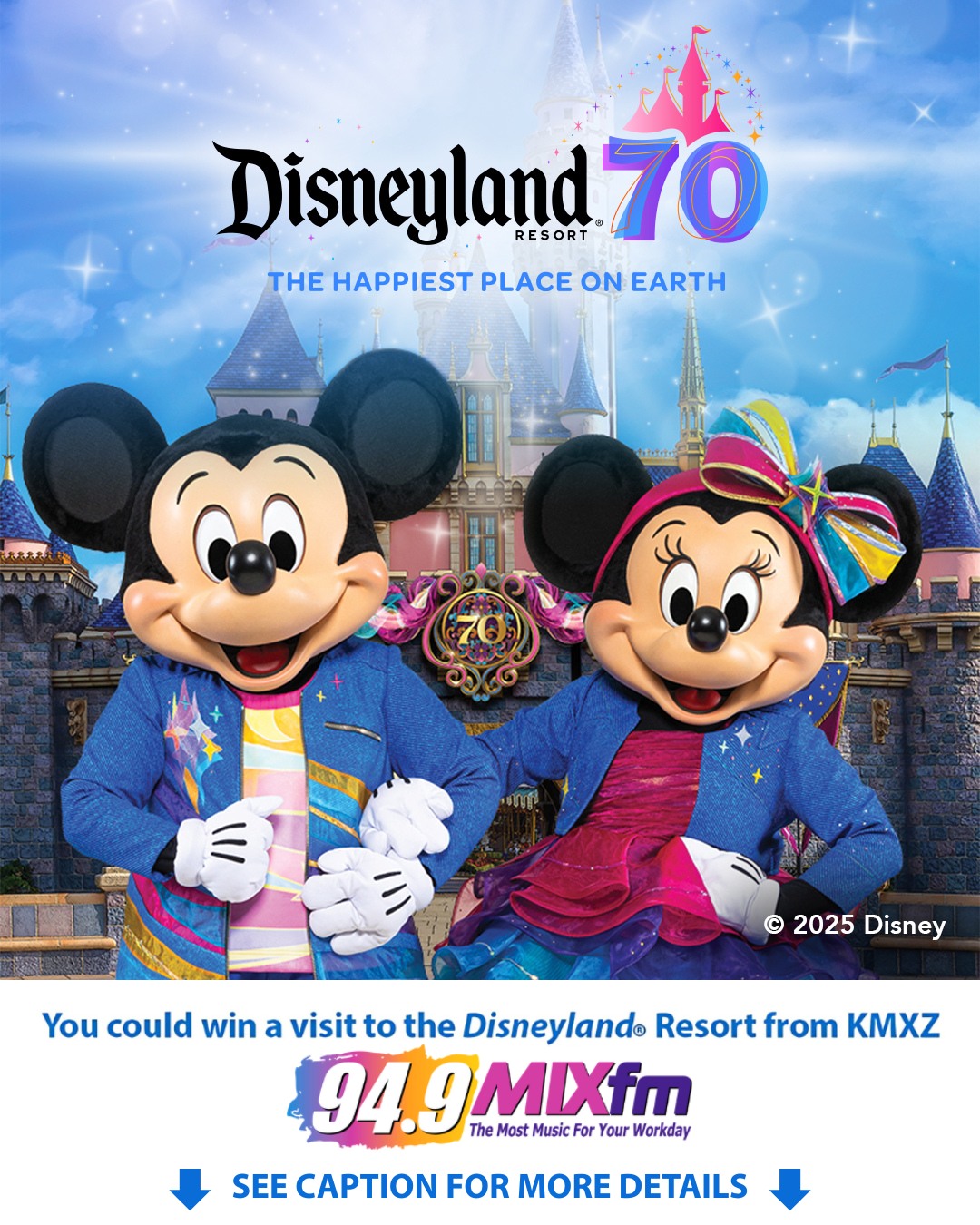 You could win a vist to Celebrate Happy at The Happiest Place On
