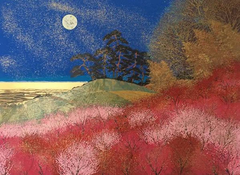 Jaded - 'Golden Season' (an undated lithograph) by Hiramatsu Reiji
