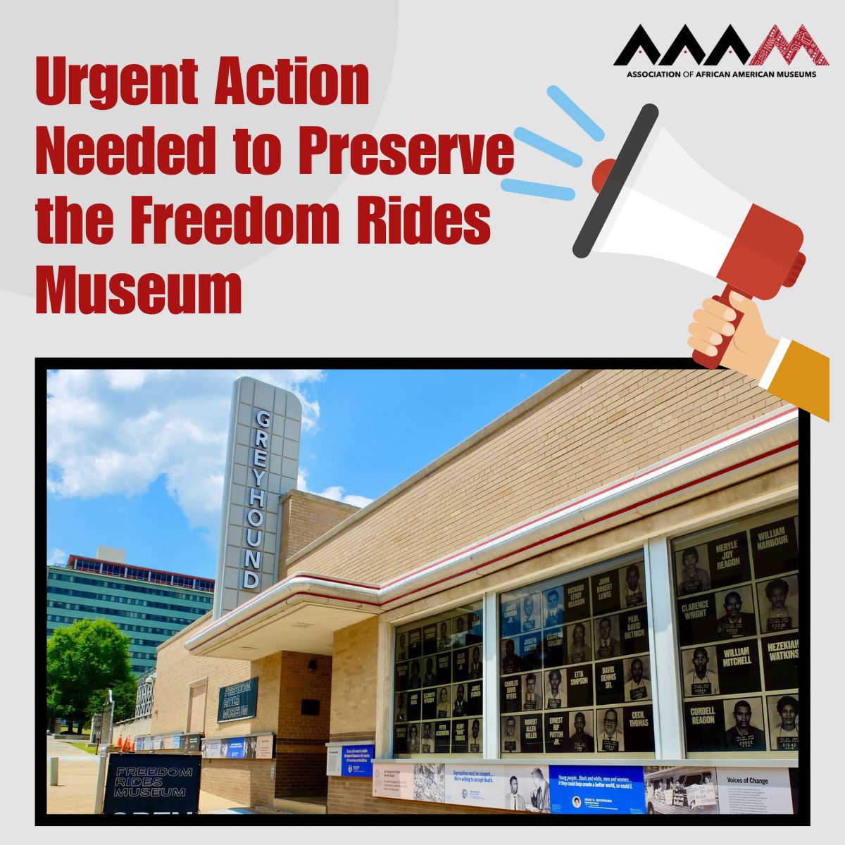 Association - 🚨 Help Us Save the Freedom Rides Museum - AAAM Member! 🚨 ...