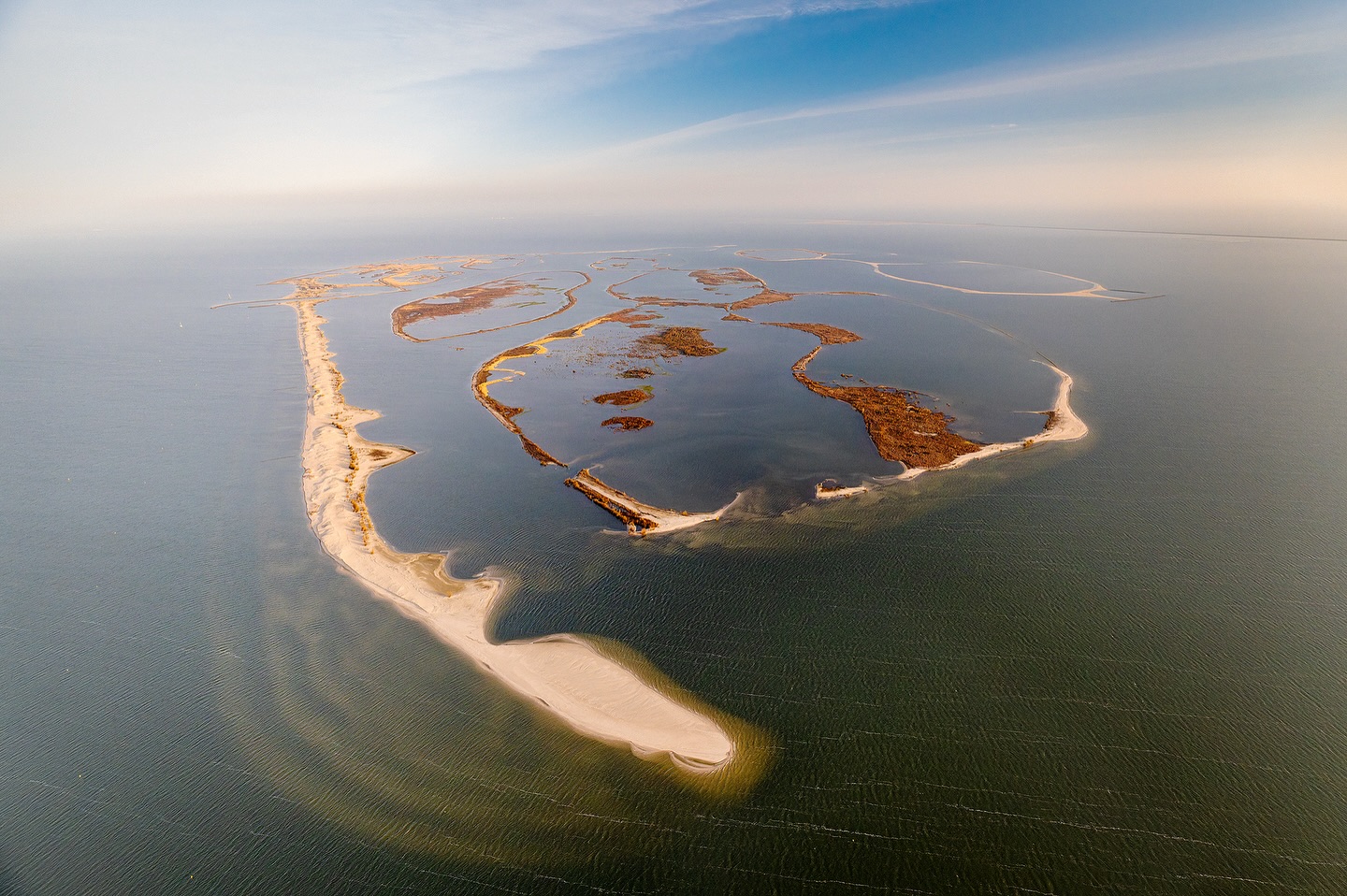 Jasper - From above, it might look like a scattering of sandbanks in a ...