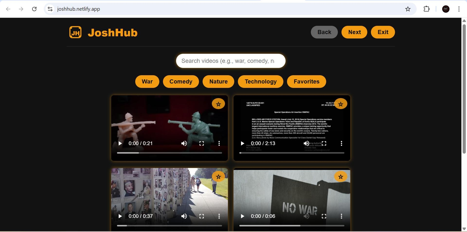 Joxh Randolph - 🎬 Excited to launch JoshHub — my own video... | Facebook