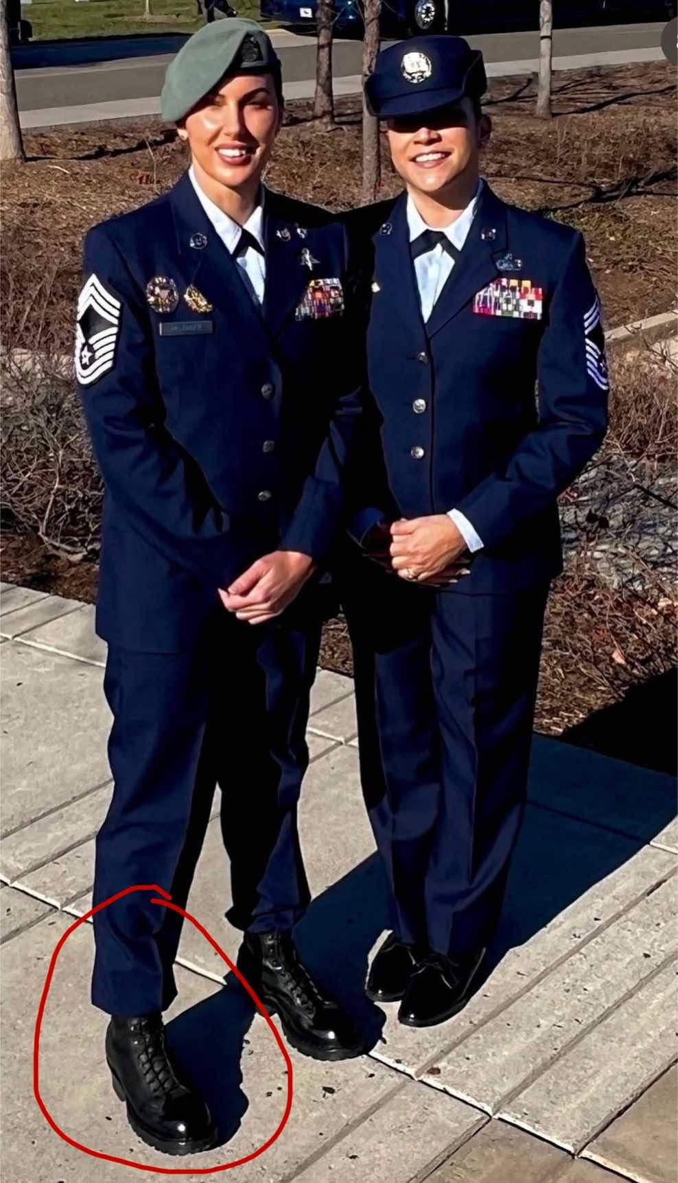 army dress blue shoes From the Inbox: 