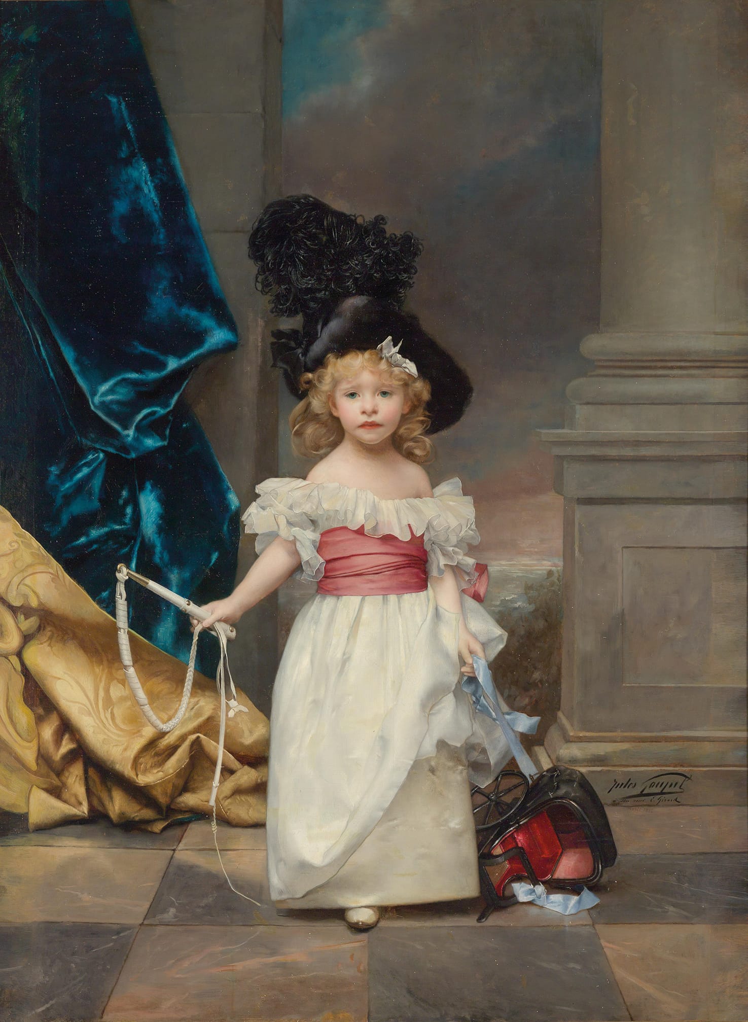 French artist Jules-Adolphe Goupil's 19th century portraits