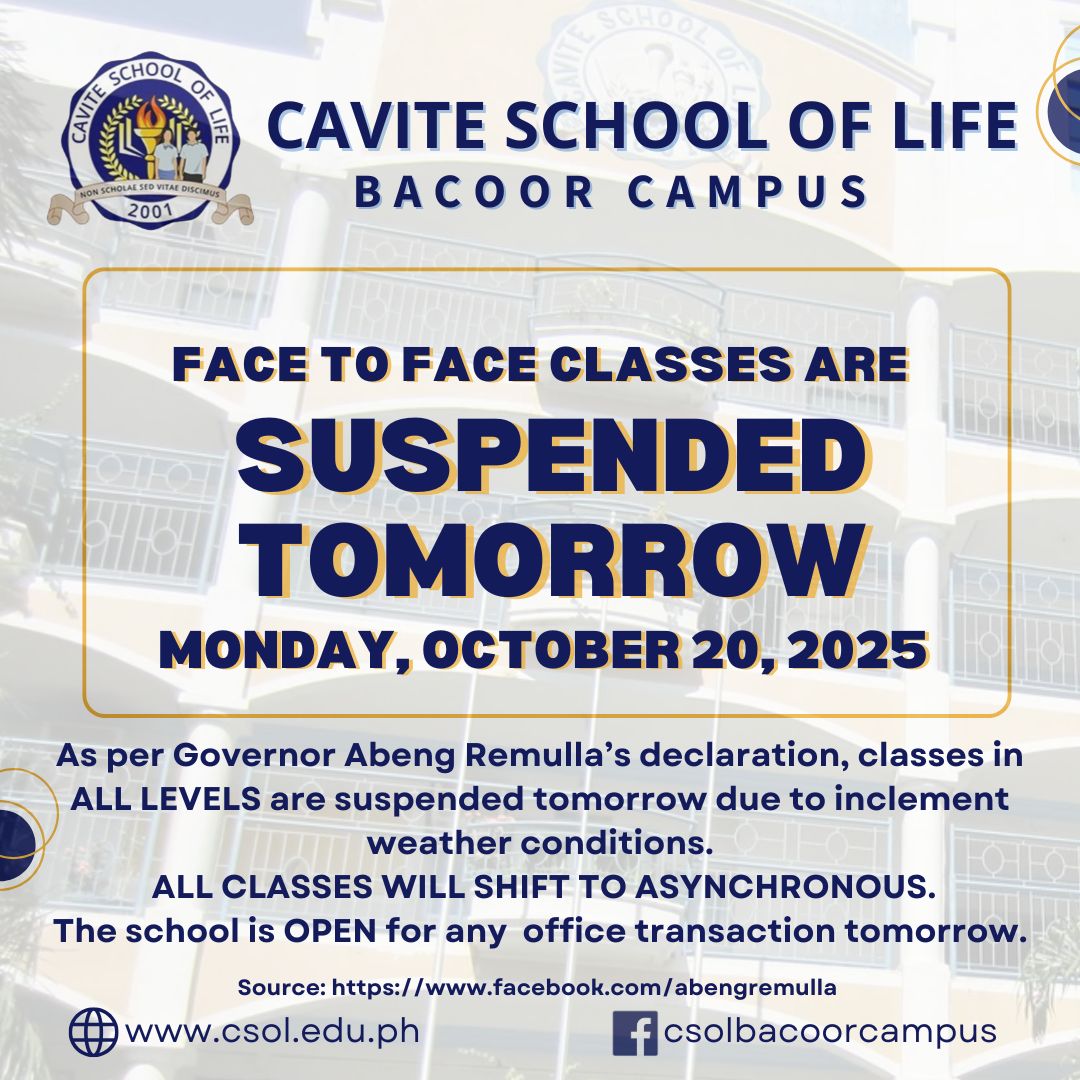 Cavite - 📣 ANNOUNCEMENT📣 In line with Governor Abeng Remulla’s ...