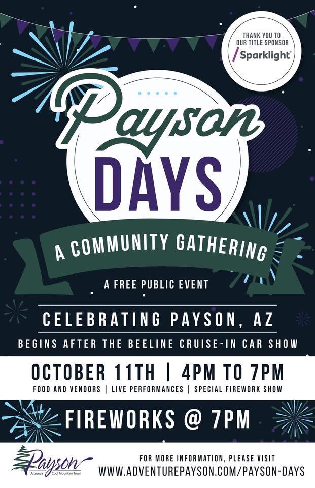 ~ Mark Your... - Town of Payson Municipal Government | Facebook
