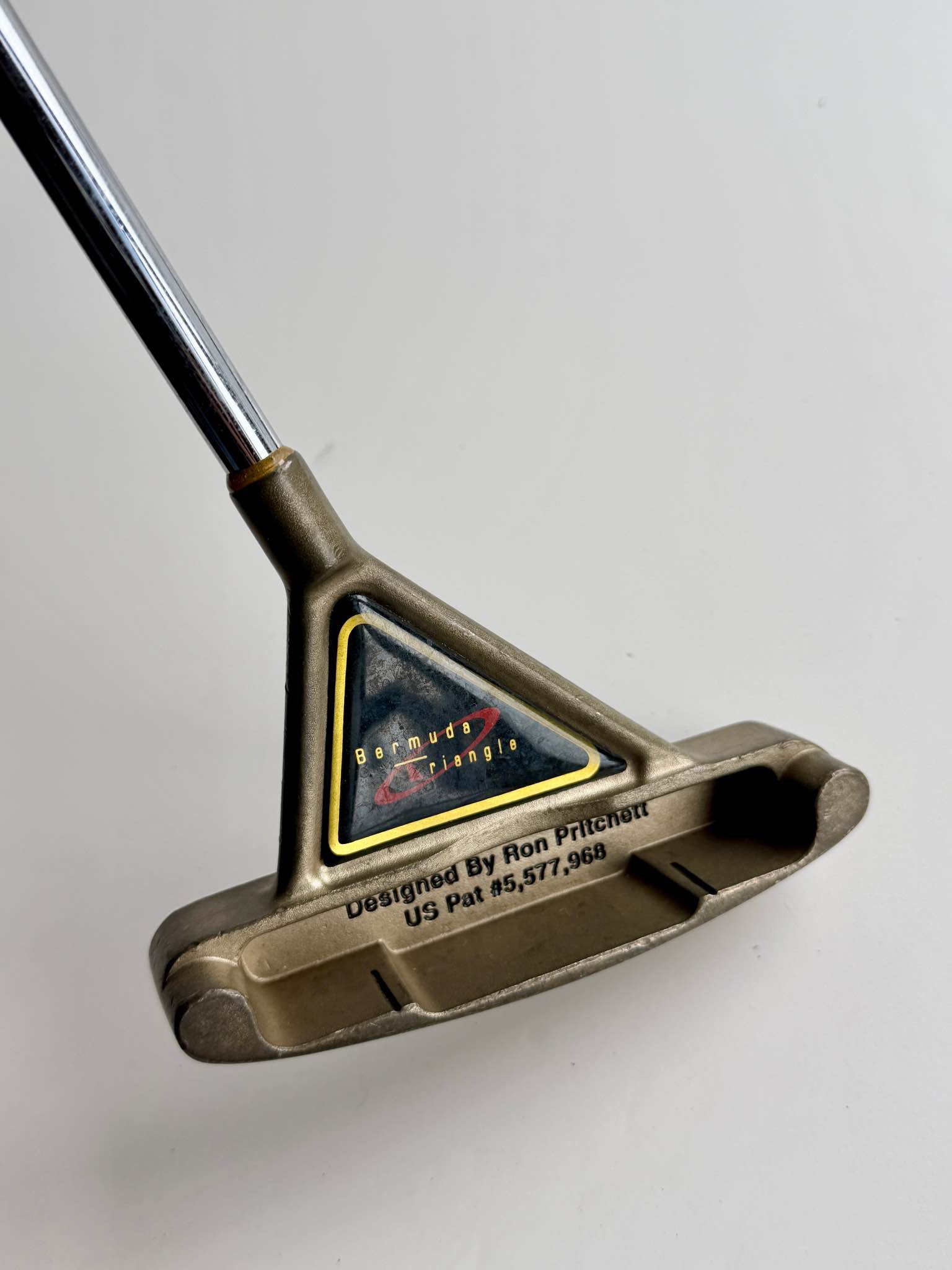 Bermuda Triangle center shaft golf putter - Golf Clubs - Chicopee ...
