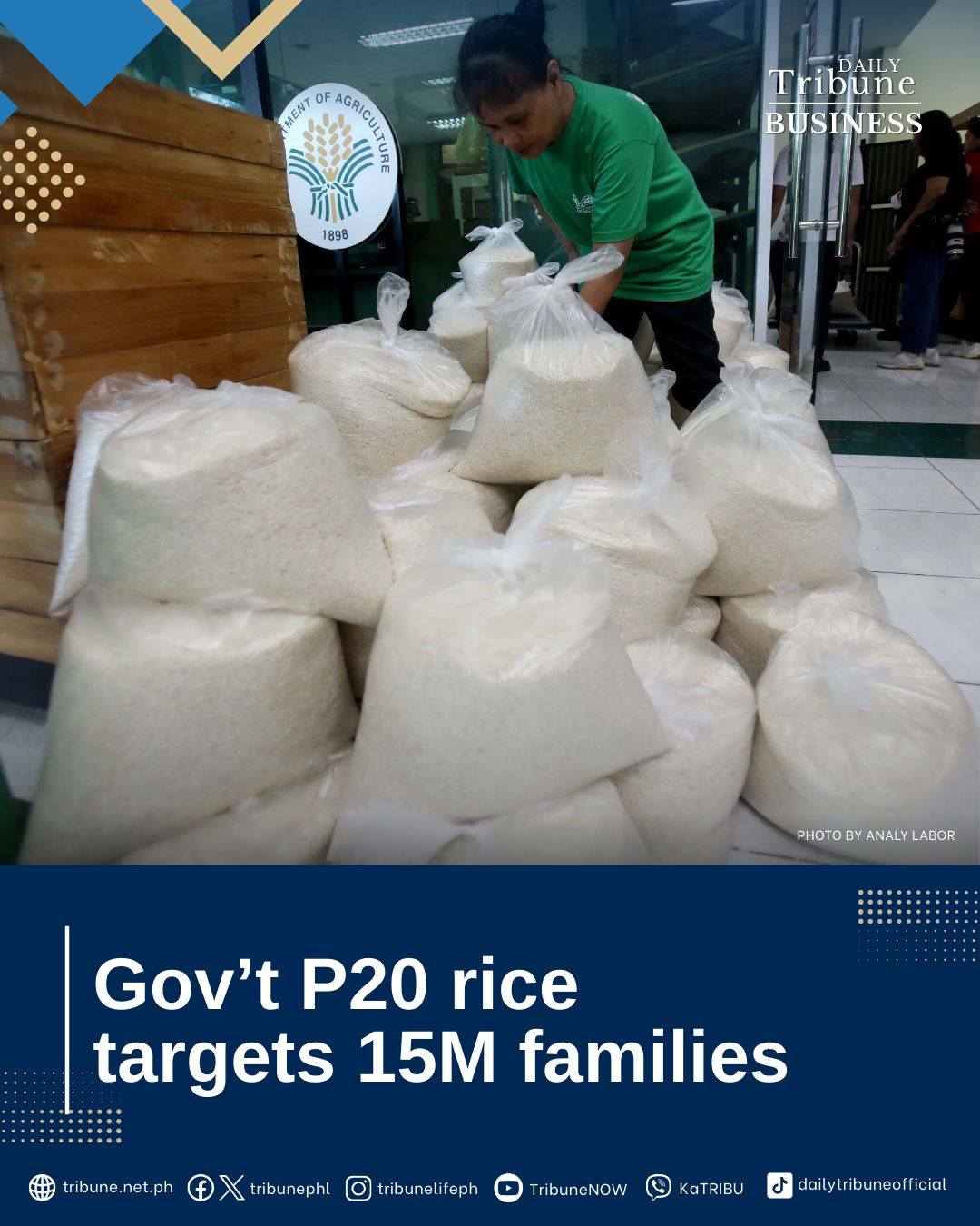 Daily - 'THIS IS ABOUT UPLIFTING EVERY FILIPINO' The Department of ...