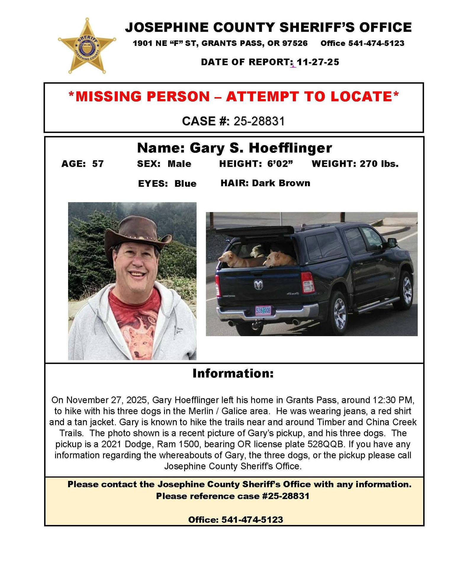 Josephine County Sheriff's Office | Grants Pass OR