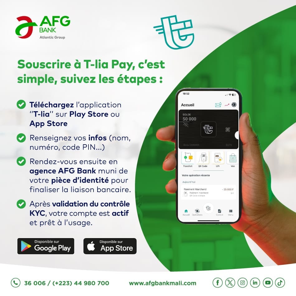 AFG - Et si tout commençait par une simple appli ? Souscrire à T-lia ...