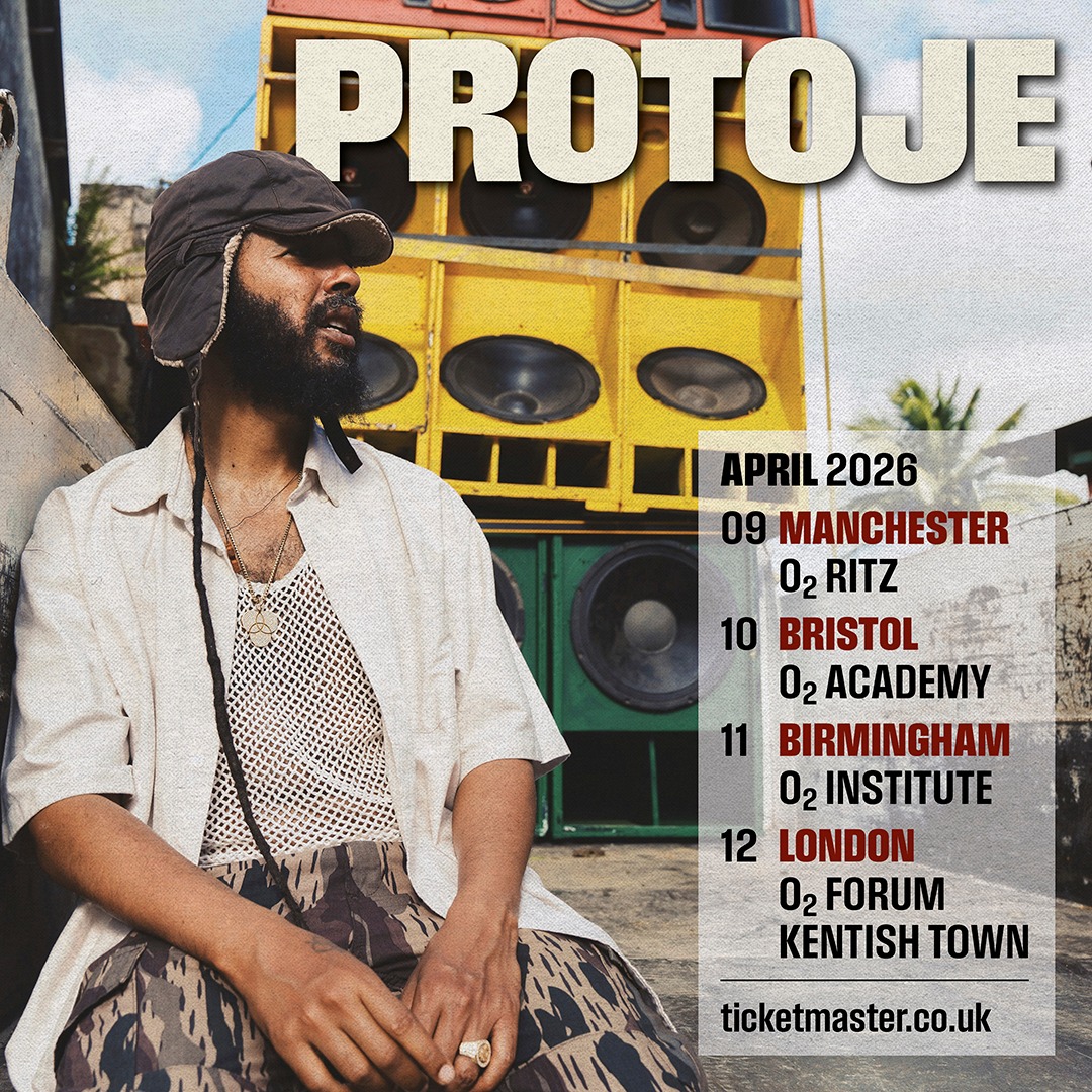 O2 - NEW: Jamaican singer Protoje is set to return to the UK for a ...