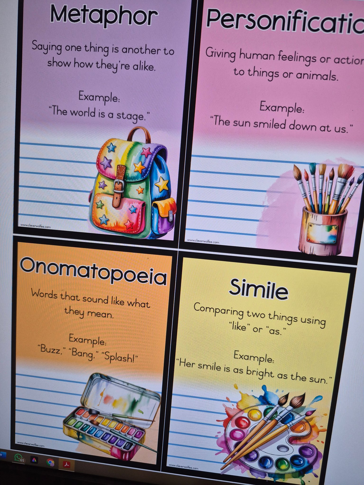 Clever - As jy 'n klastema ontwerp en hierdie Engelse woorde lyk ...