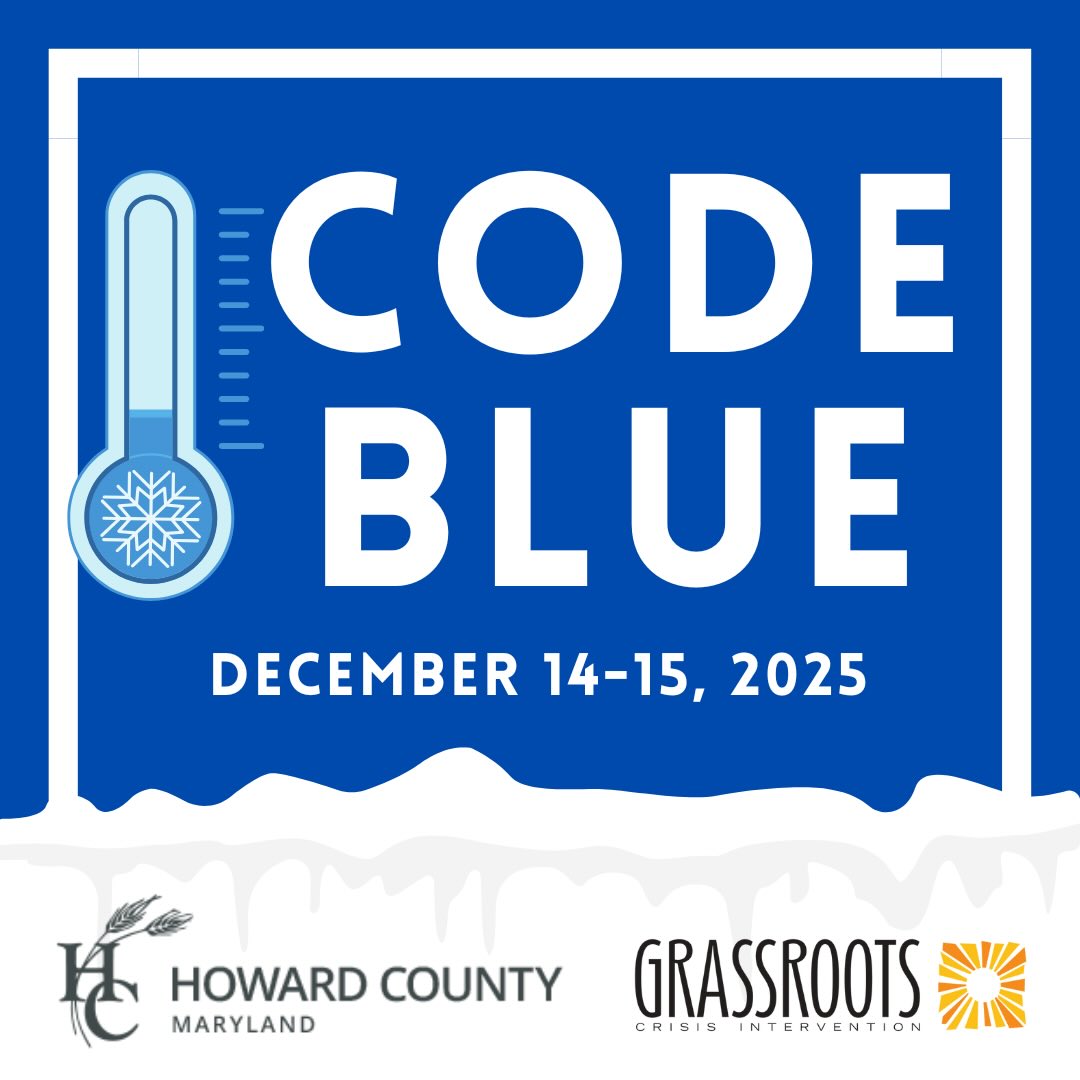 Code Blue... - Howard County Housing & Community Development | Facebook