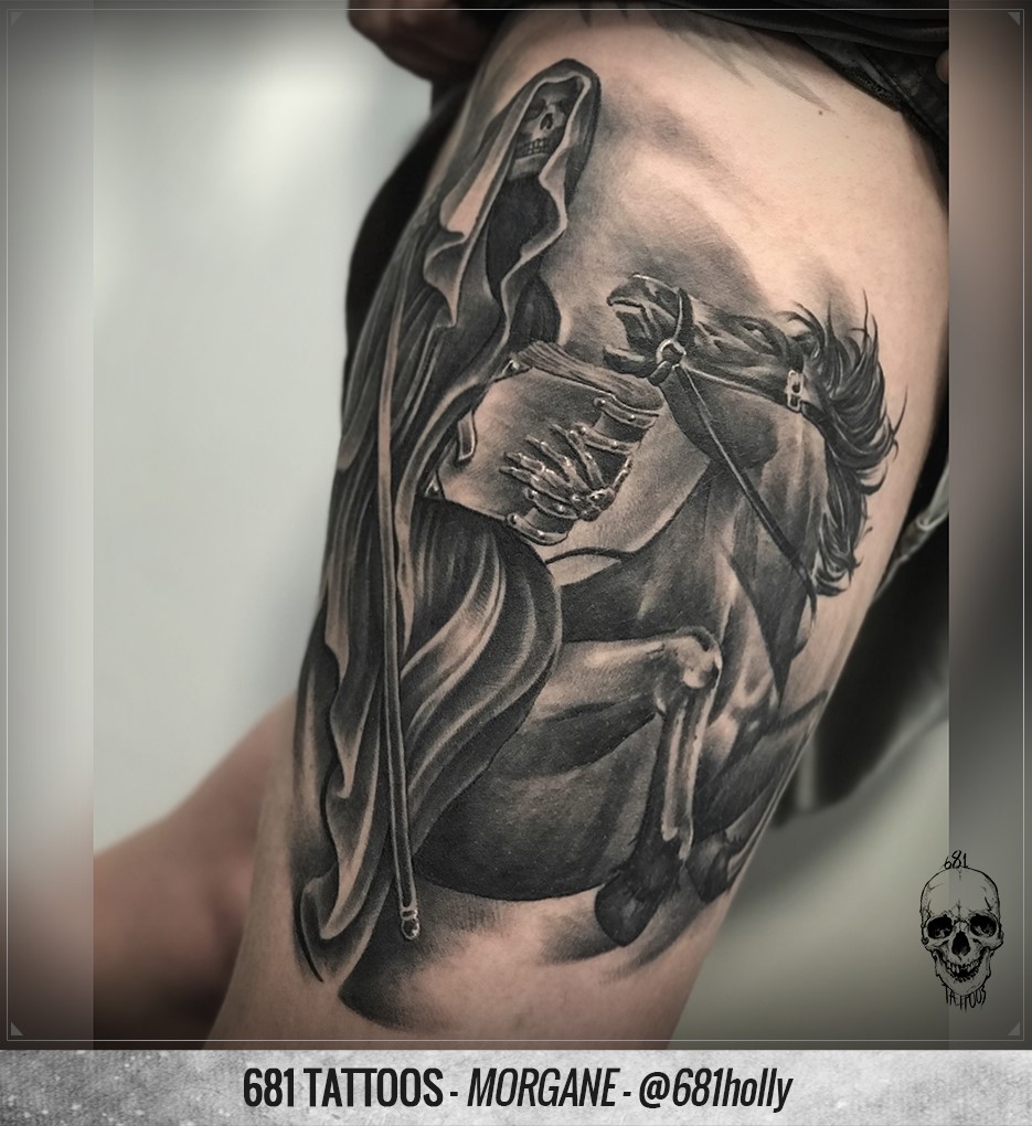 Les 4 Cavaliers De L Apocalypse Tatouage