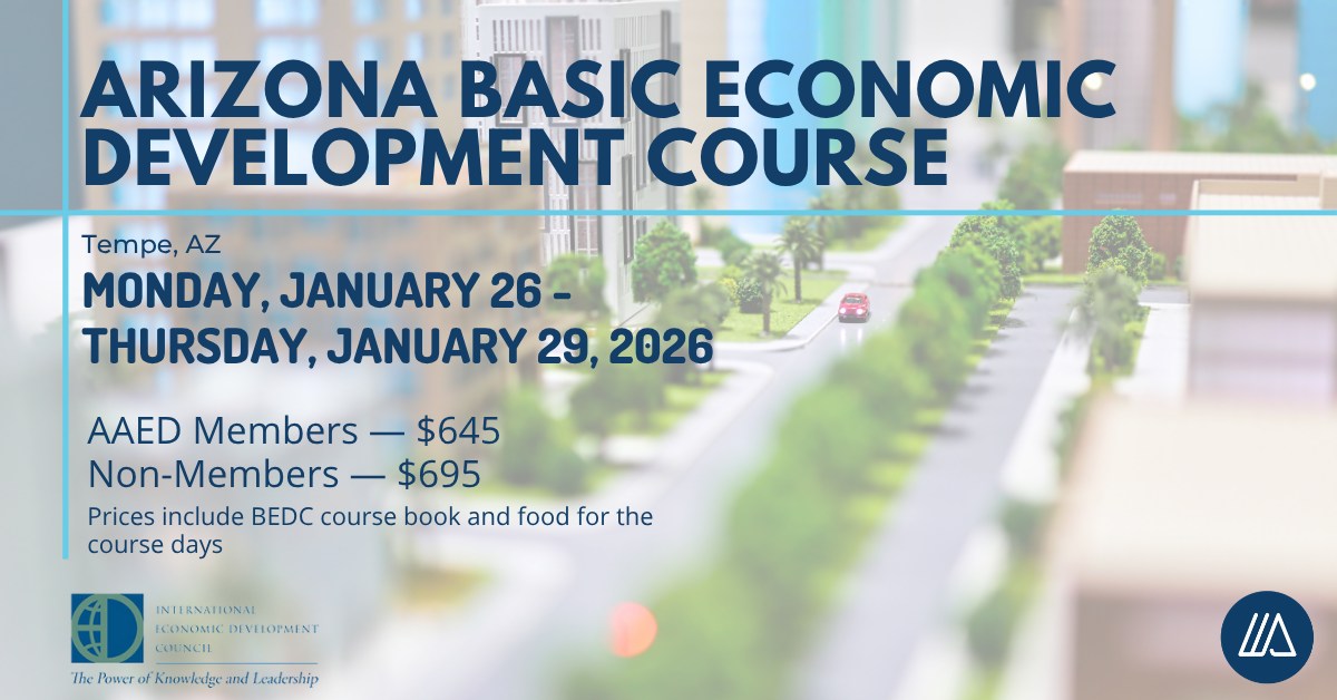 📣 Ready to... - Arizona Association for Economic Development | Facebook